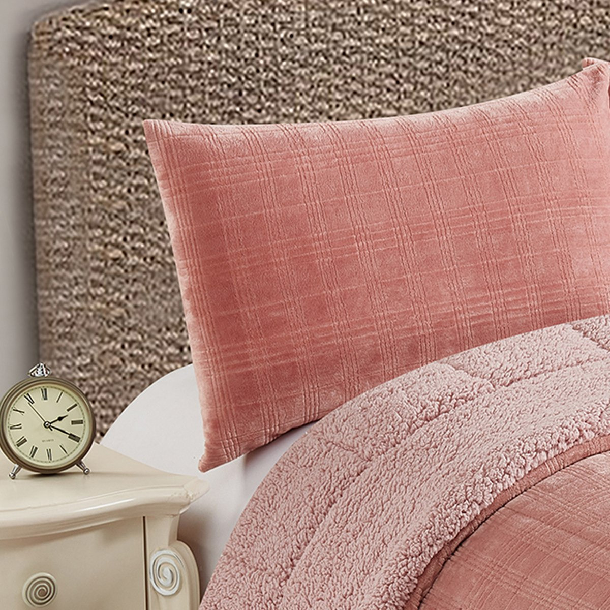 طقم لحاف مزدوج قطعتين من كاري شيربا - 150x220 سم-hbxhomeware-hbxdecorandfurnishings-image-3