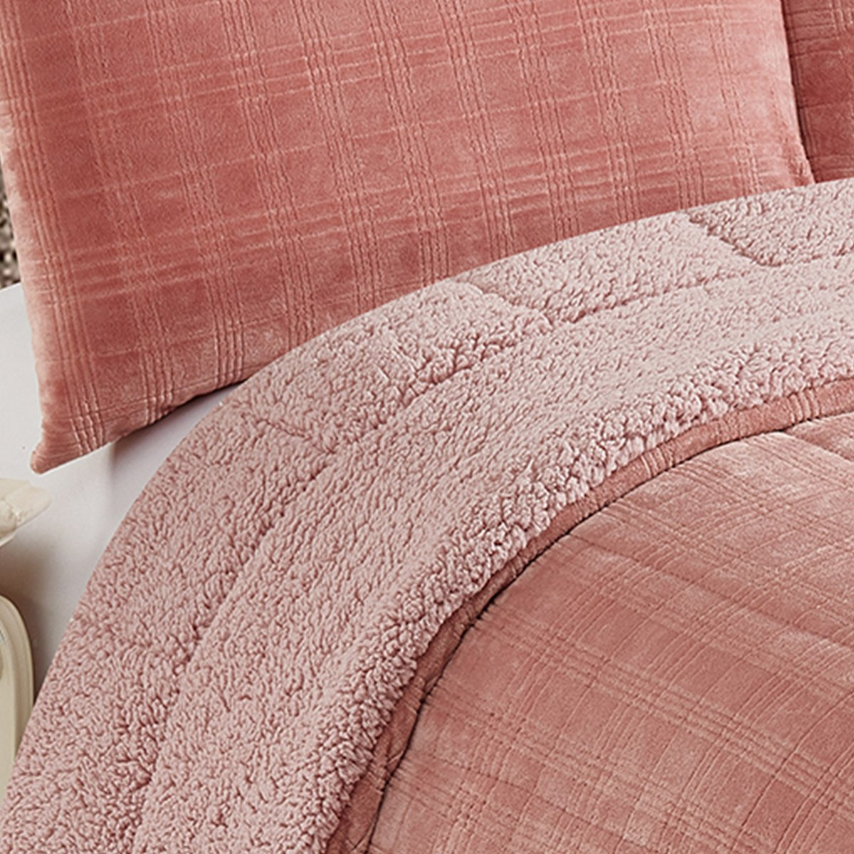 طقم لحاف مزدوج قطعتين من كاري شيربا - 150x220 سم-hbxhomeware-hbxdecorandfurnishings-image-4