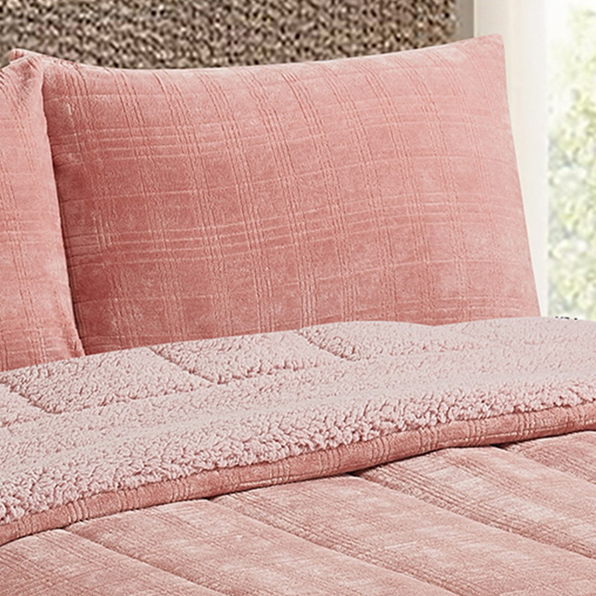 طقم لحاف مزدوج قطعتين من كاري شيربا - 150x220 سم-hbxhomeware-hbxdecorandfurnishings-image-5