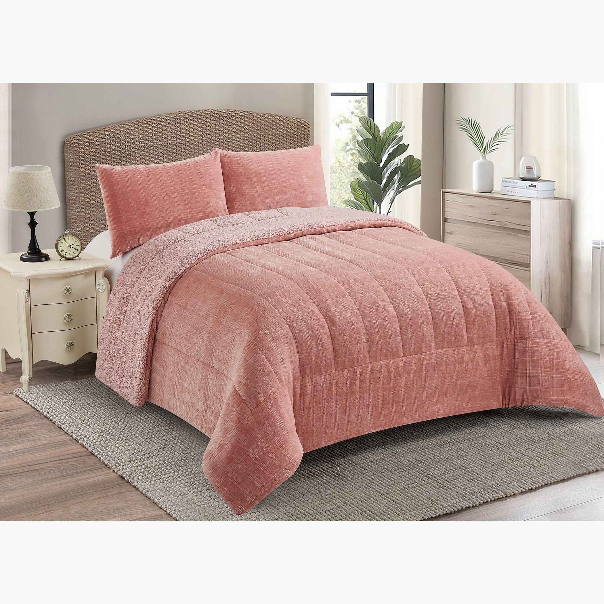 طقم لحاف كينج 3 قطع من كاري شيربا - 220x240 سم-hbxhomeware-hbxdecorandfurnishings-image-1