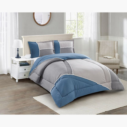 Carter 3-Piece Eira Microfibre King Comforter Set - 220x230 cms