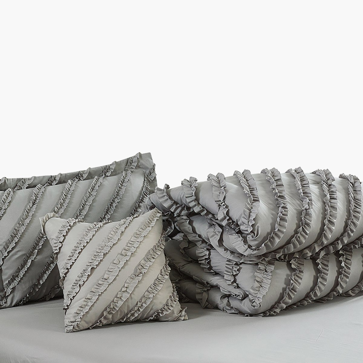 طقم لحاف ألياف دقيقة كينج 5 قطع من توهين فريل - 220x240 سم-hbxhomeware-hbxdecorandfurnishings-image-2