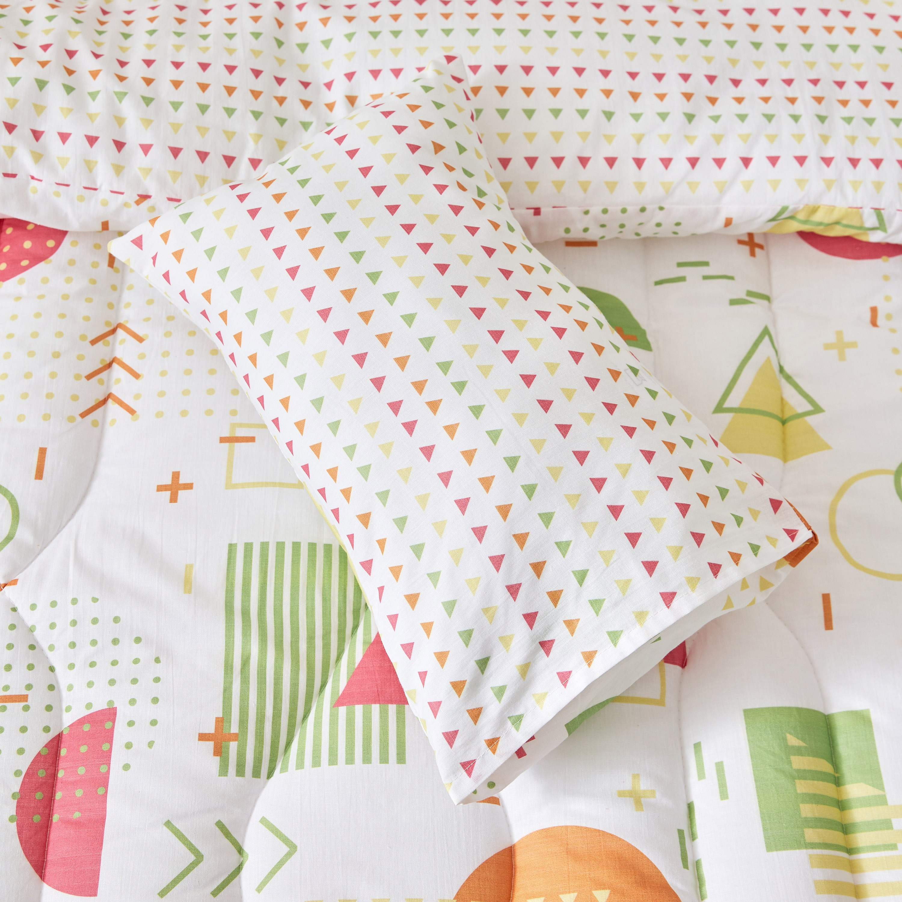 Liam Kapas 2-Piece BODMAS Print Cotton Toddler Comforter Set - 100x140 cm-hbxhomeware-hbxkidsandyouth-image-6