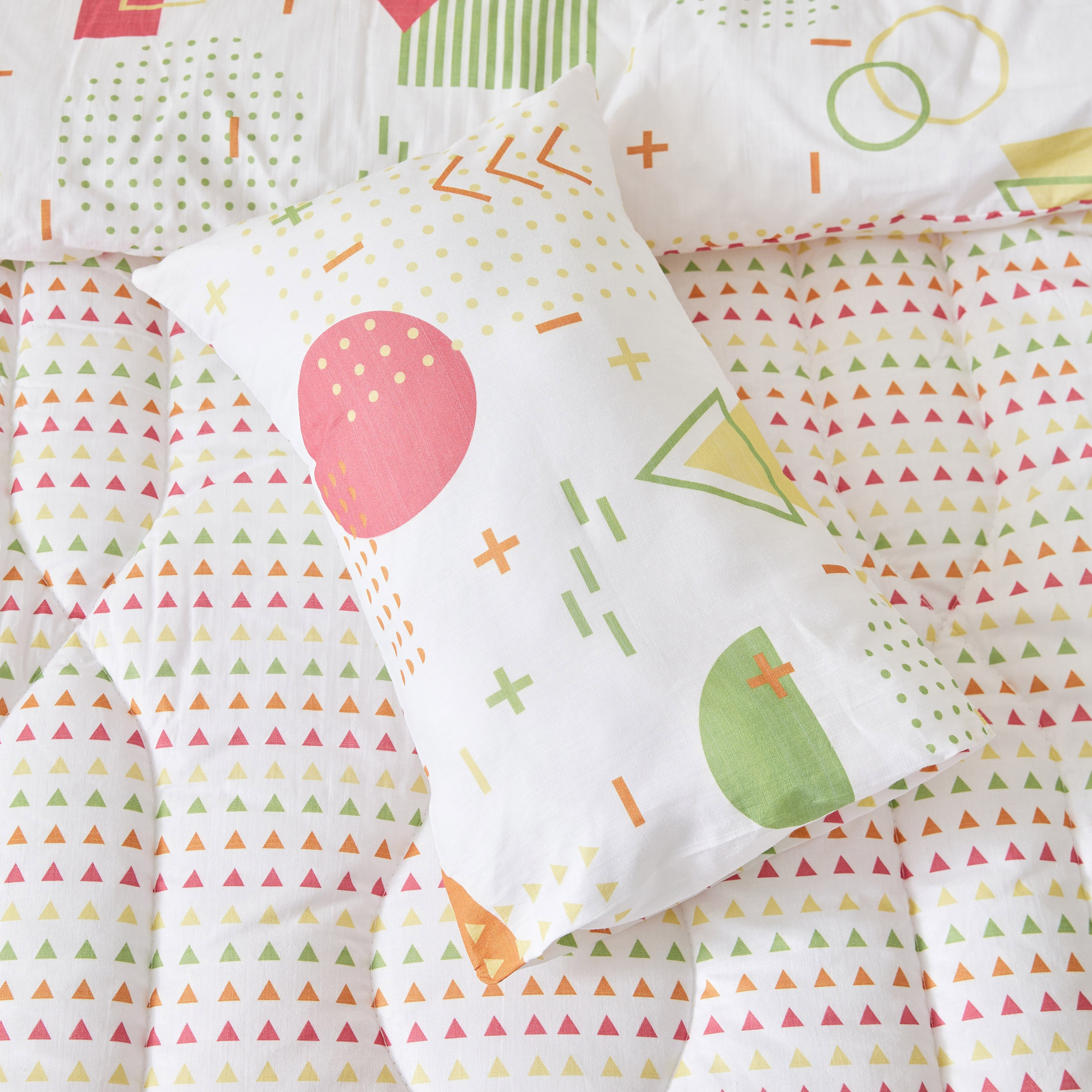 Liam Kapas 2-Piece BODMAS Print Cotton Toddler Comforter Set - 100x140 cm-hbxhomeware-hbxkidsandyouth-image-7