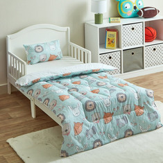 Liam Kapas 2-Piece Cotton Fox Comforter Set - 100x140 cms