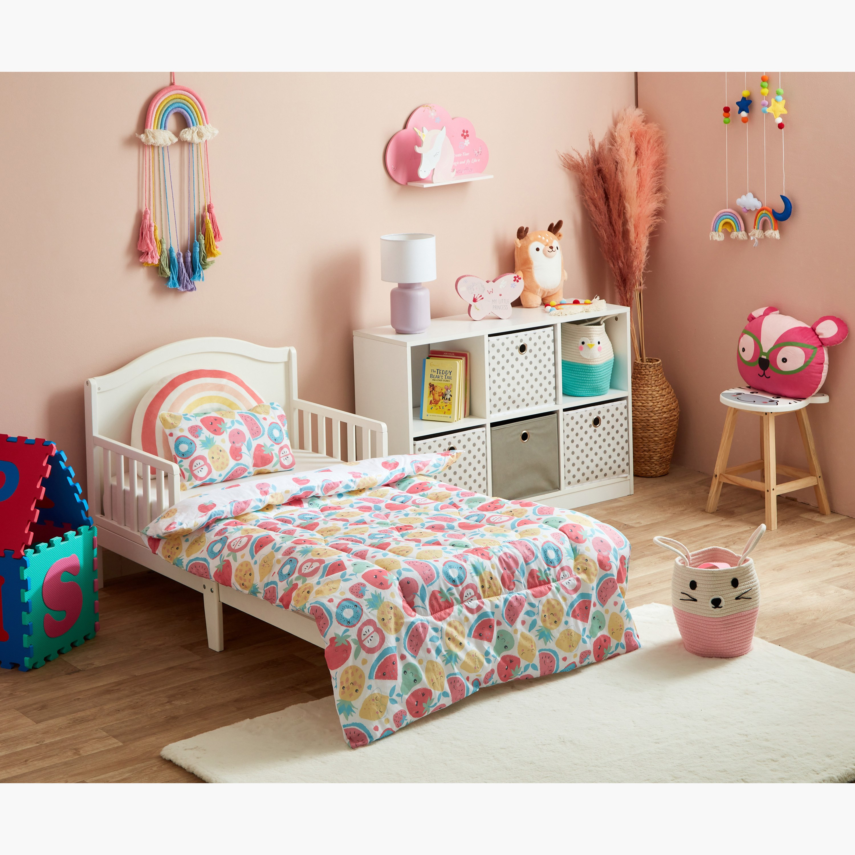 طقم لحاف أطفال قطن بطبعات فواكه قطعتين كاباس من ليام - 100x140 سم-hbxhomeware-hbxkidsandyouth-image-10