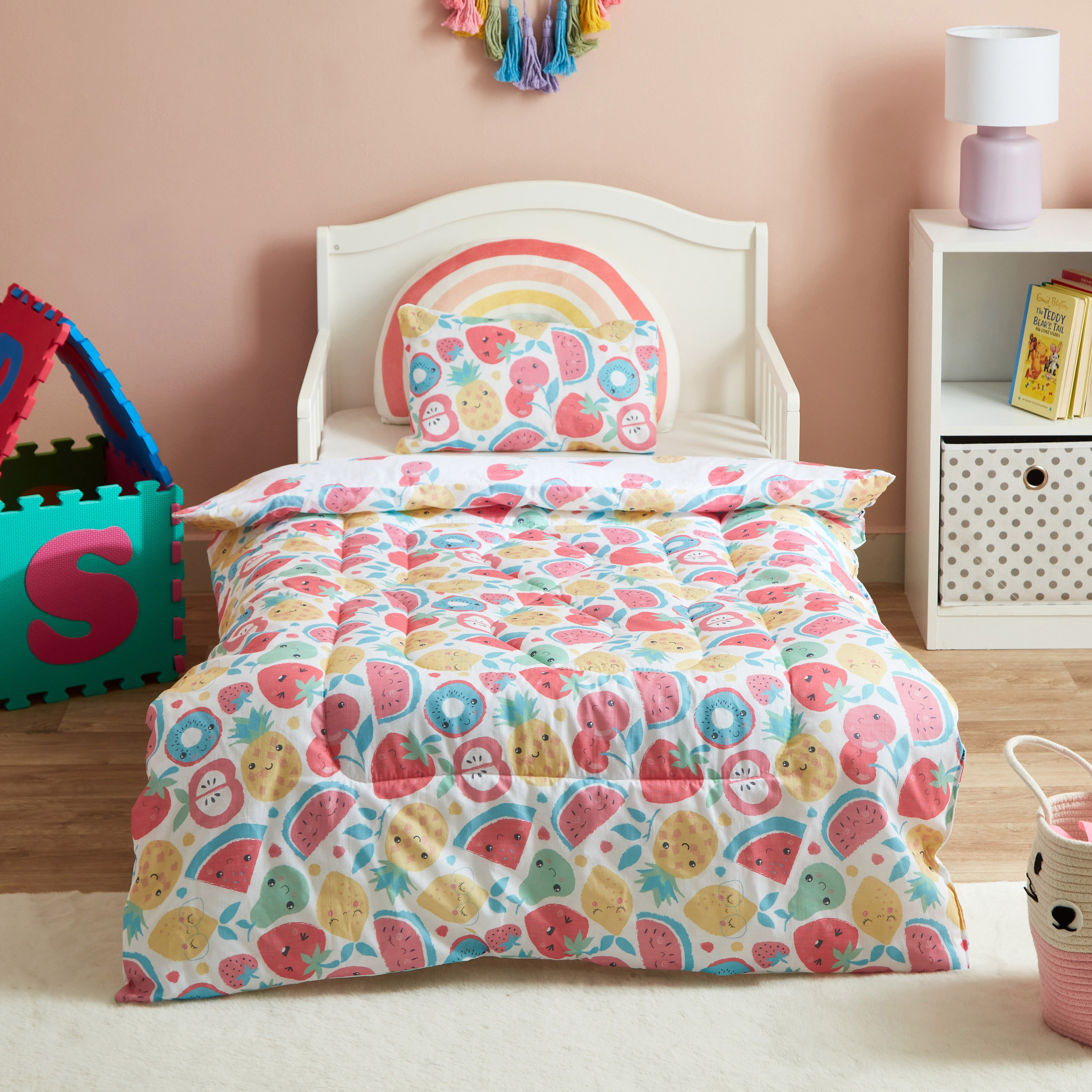 طقم لحاف أطفال قطن بطبعات فواكه قطعتين كاباس من ليام - 100x140 سم-hbxhomeware-hbxkidsandyouth-image-2