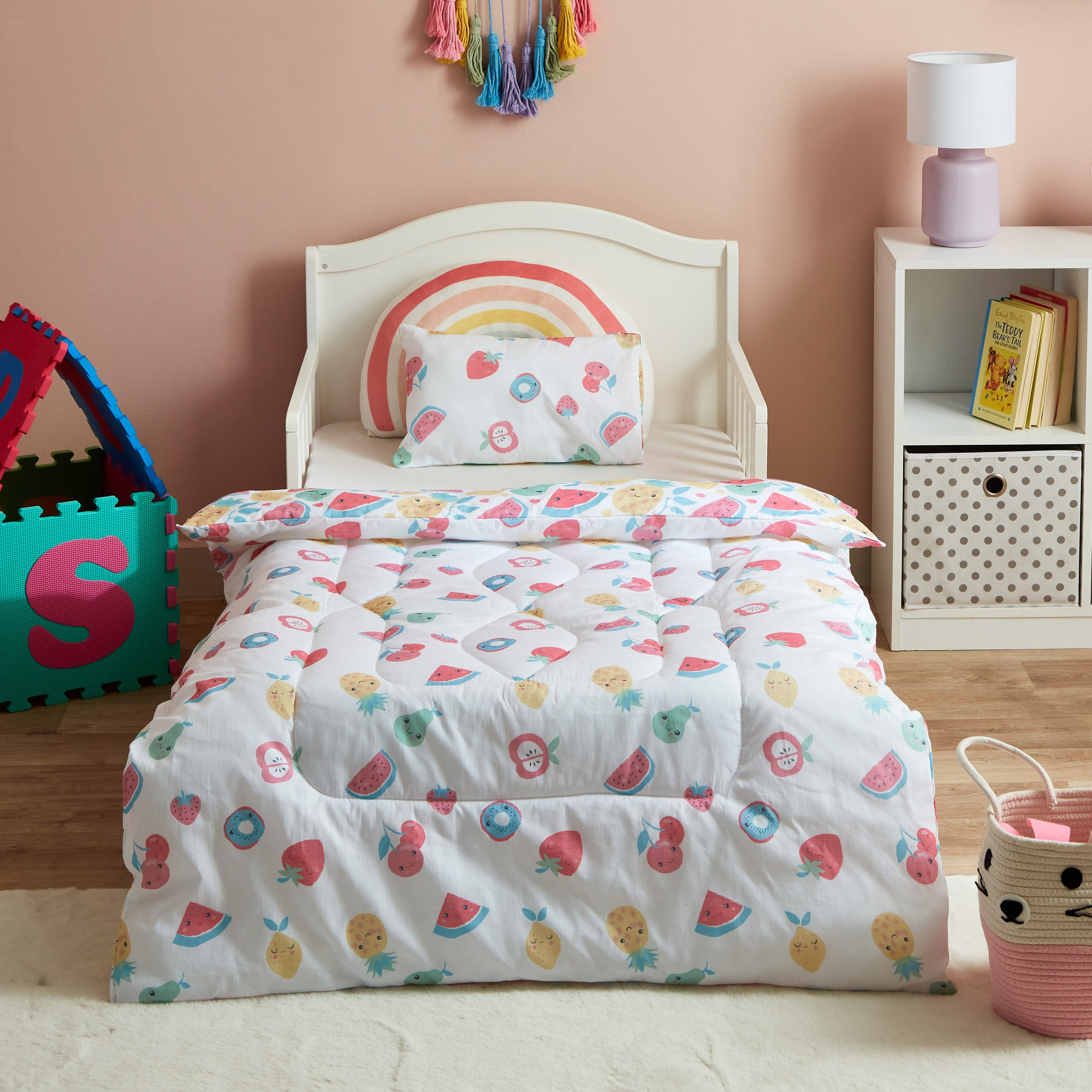 طقم لحاف أطفال قطن بطبعات فواكه قطعتين كاباس من ليام - 100x140 سم-hbxhomeware-hbxkidsandyouth-image-3