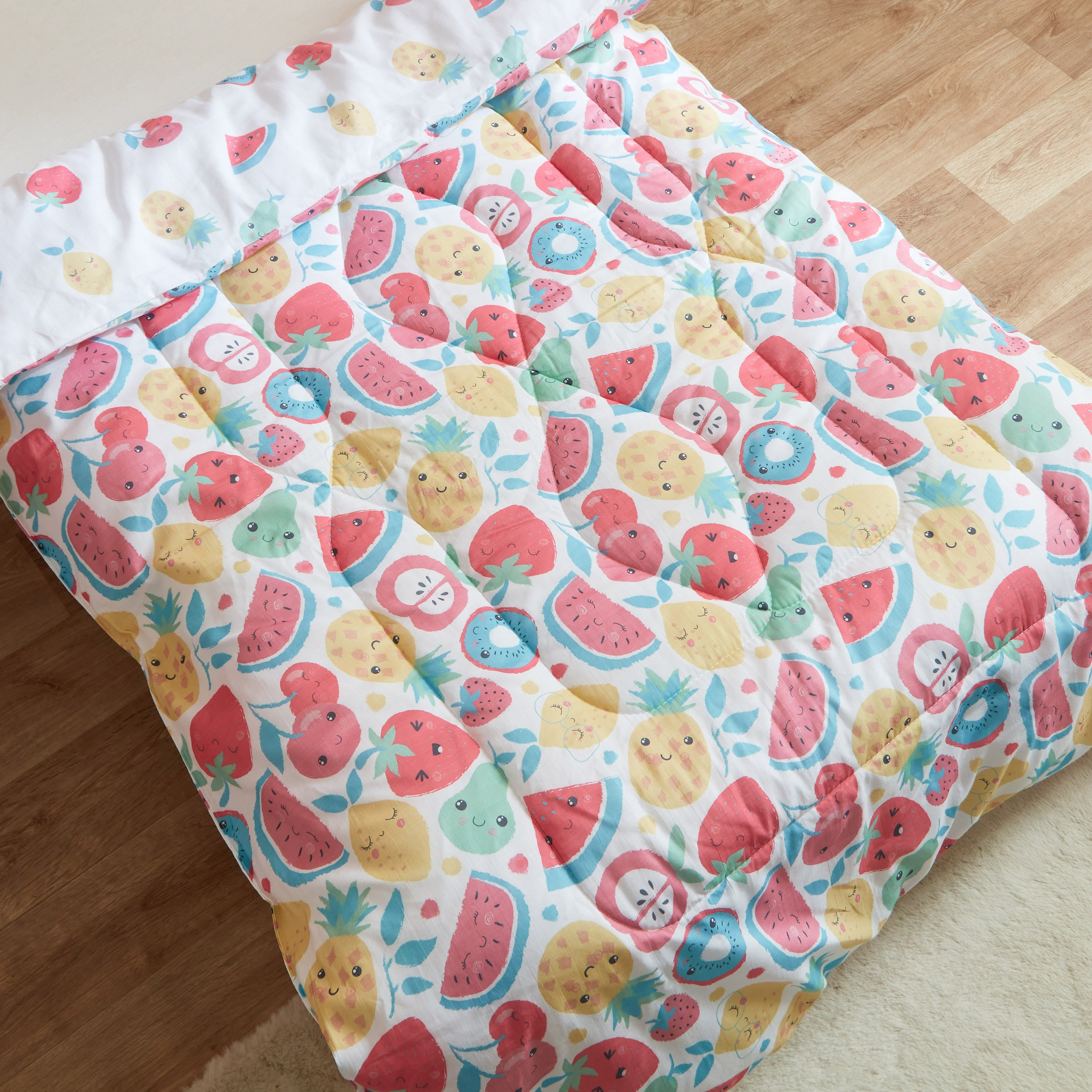 طقم لحاف أطفال قطن بطبعات فواكه قطعتين كاباس من ليام - 100x140 سم-hbxhomeware-hbxkidsandyouth-image-4