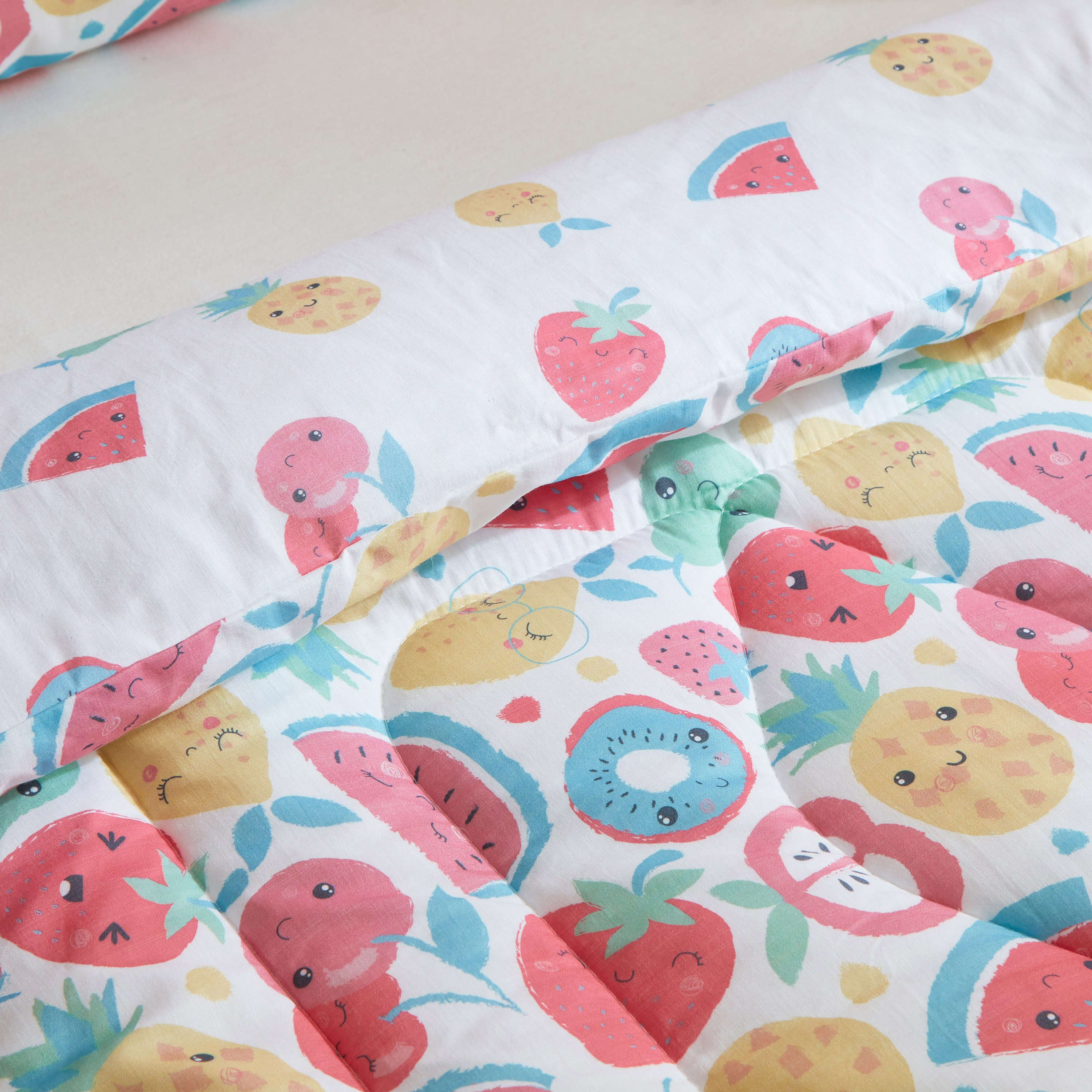 طقم لحاف أطفال قطن بطبعات فواكه قطعتين كاباس من ليام - 100x140 سم-hbxhomeware-hbxkidsandyouth-image-5
