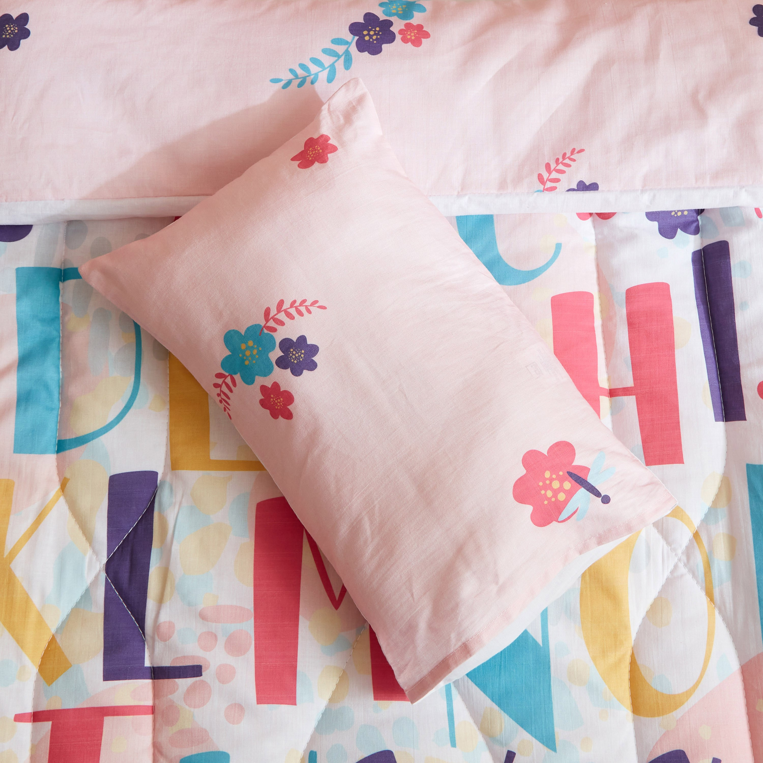طقم لحاف أطفال قطن بطبعات زهور قطعتين من ليام كاباس- 100x140 سم-hbxhomeware-hbxkidsandyouth-image-6