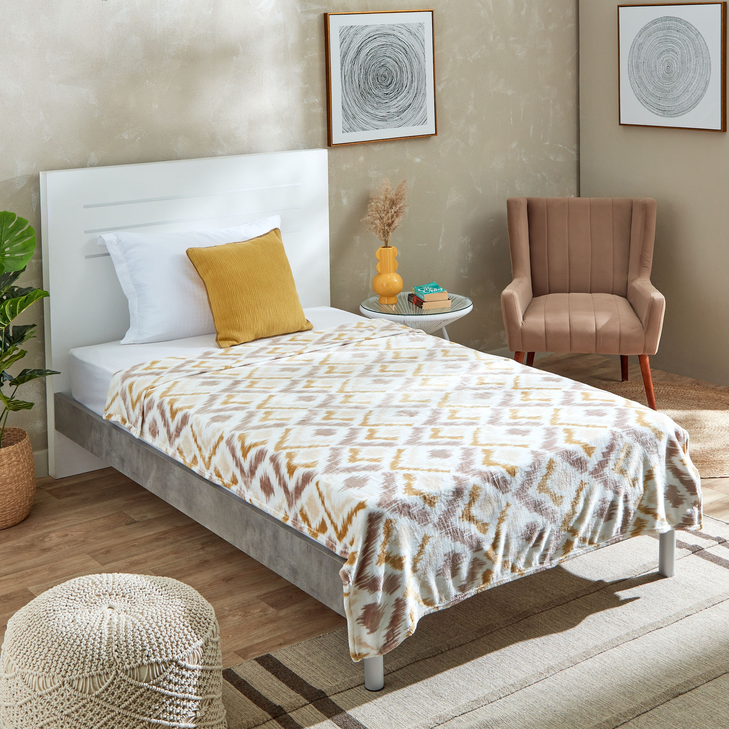 بطانية مزدوجة ايكات فلانيل من ماتريكس - 200x140 سم-hbxhomeware-hbxbedroom-image-6