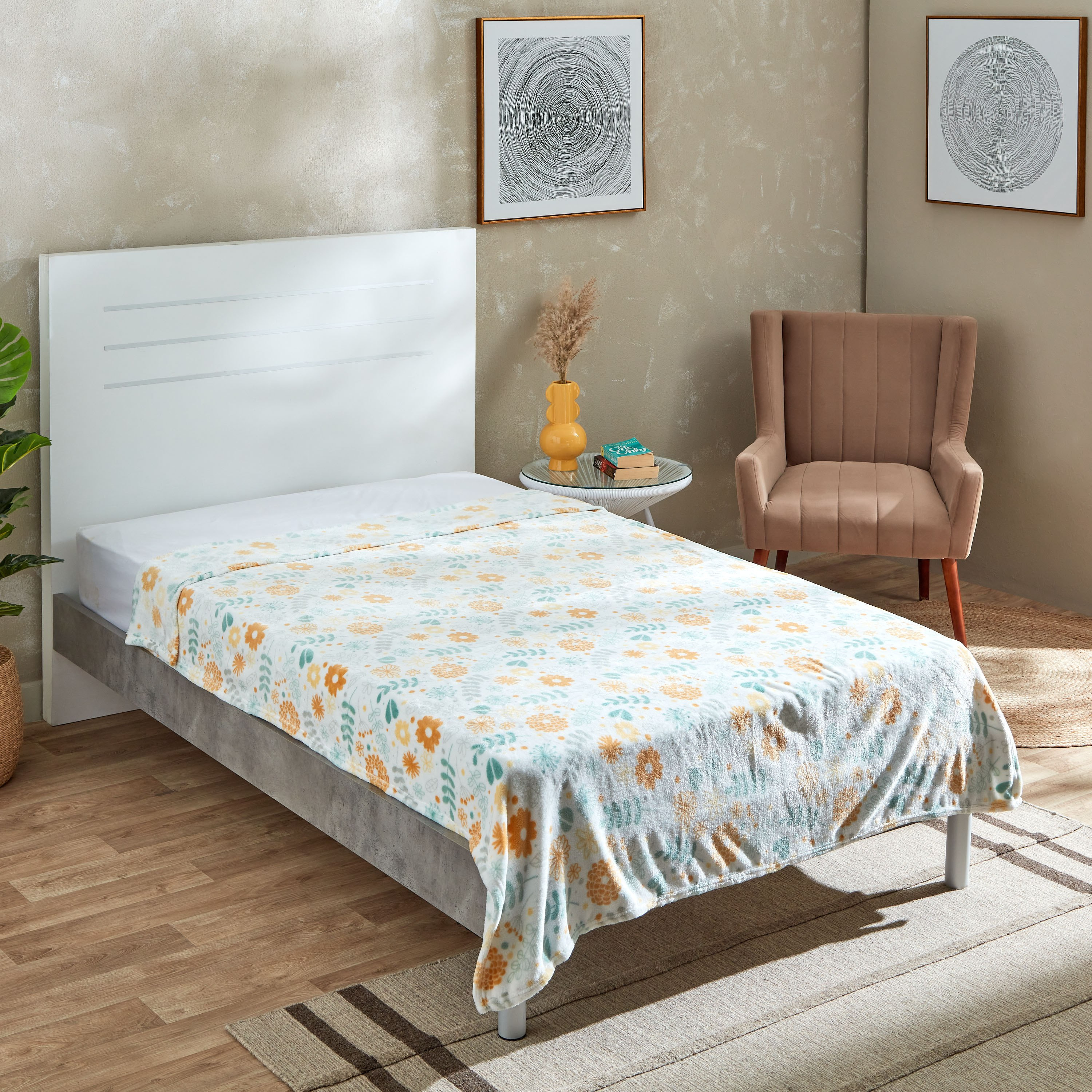 بطانية فلانيل مزدوجة من ماتريكس -140x200 سم-hbxhomeware-hbxbedroom-image-1