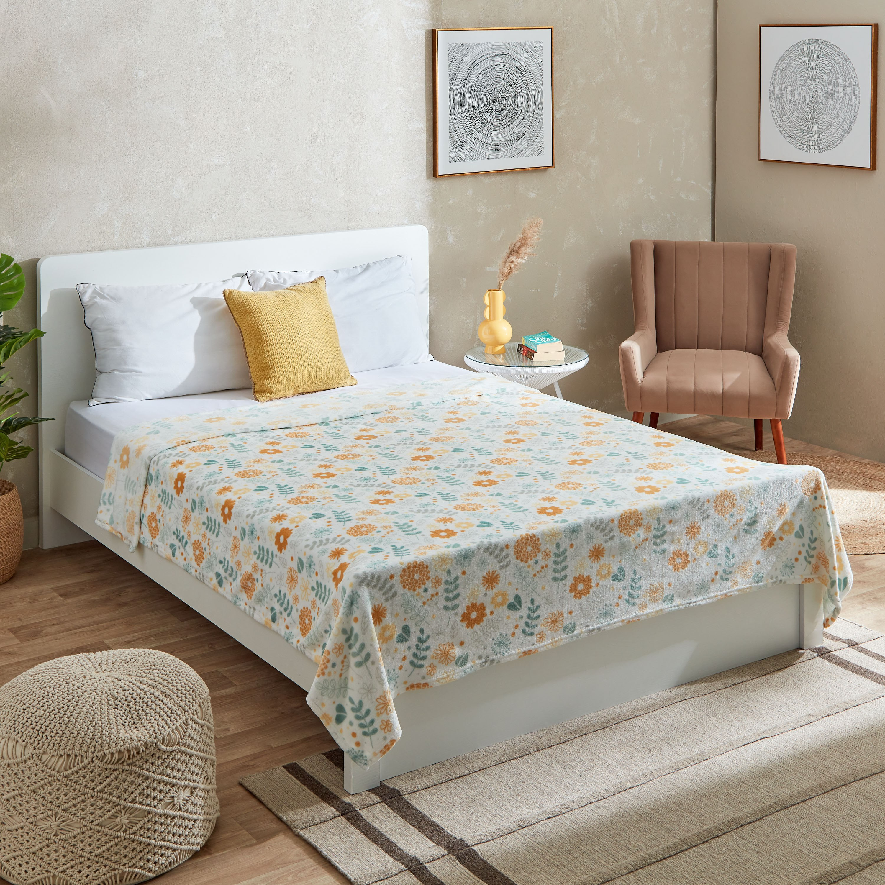 بطانية كوين فلانيل إريكا من ماتريكس - 200x220 سم-hbxhomeware-hbxbedroom-image-6