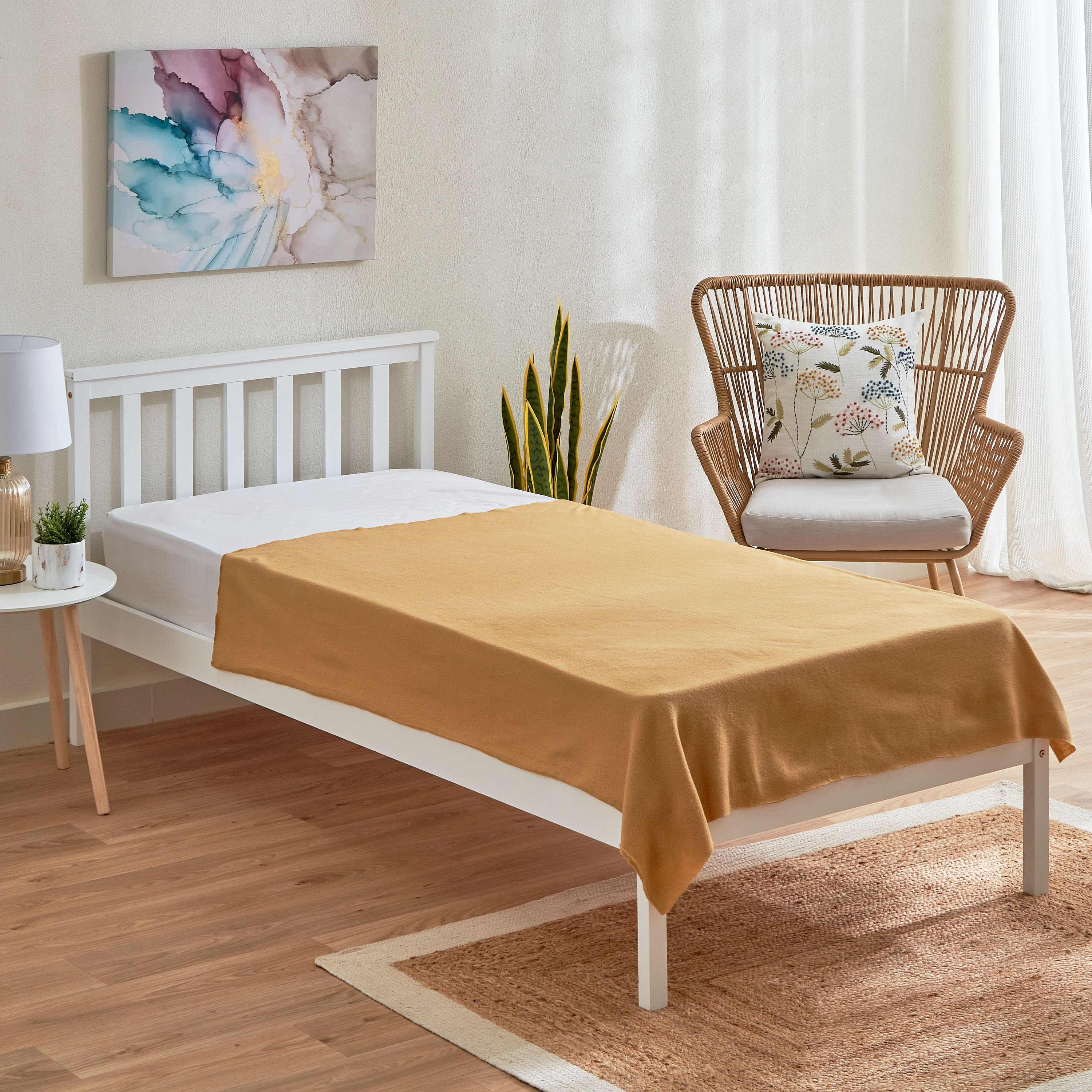 بطانية خفيفة صوف بولار من أتلانتا - 120x160 سم-hbxhomeware-hbxbedroom-image-1