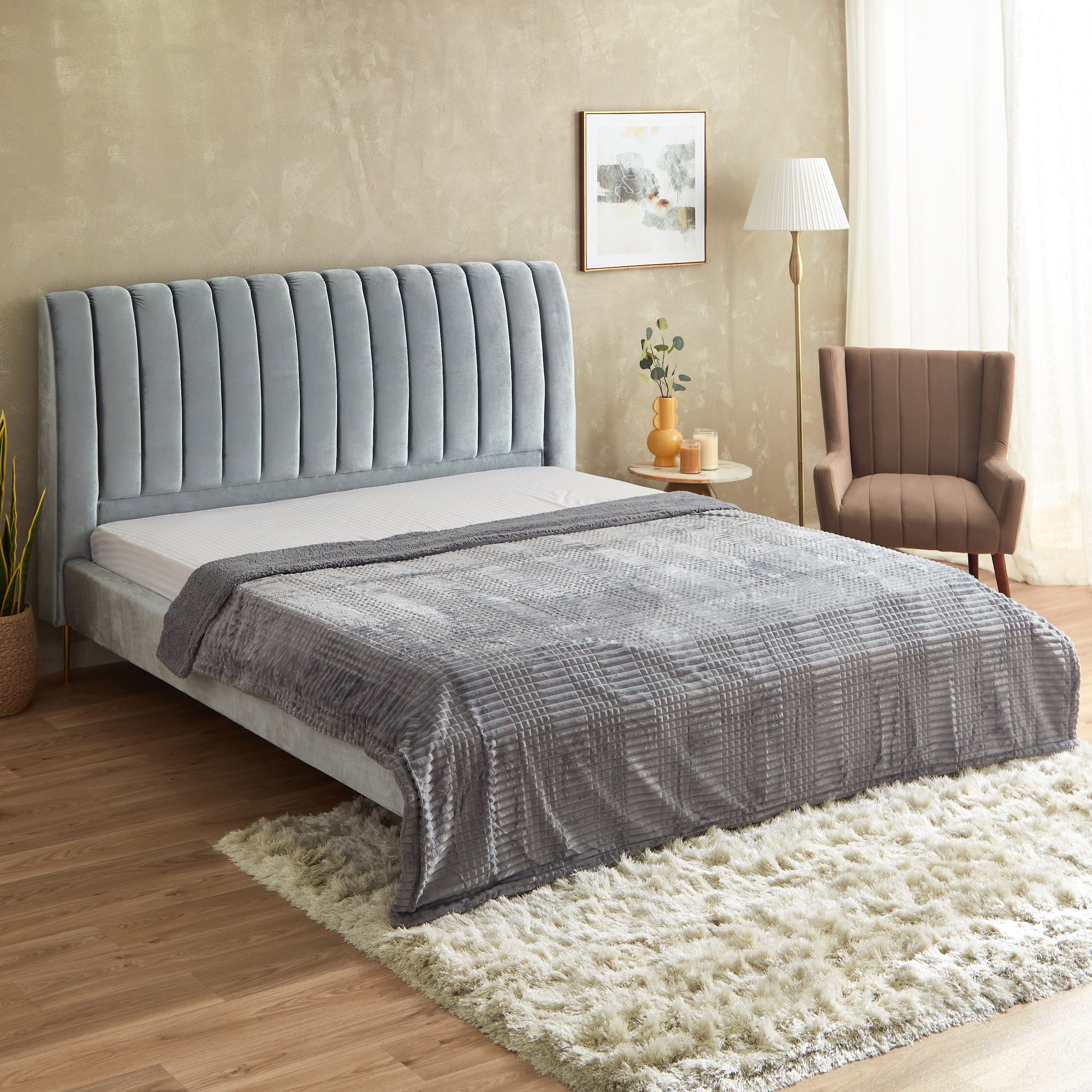 بطانية مزدوجة بطبقة مزدوجة من ألبس - 150x200 سم-hbxhomeware-hbxbedroom-image-1