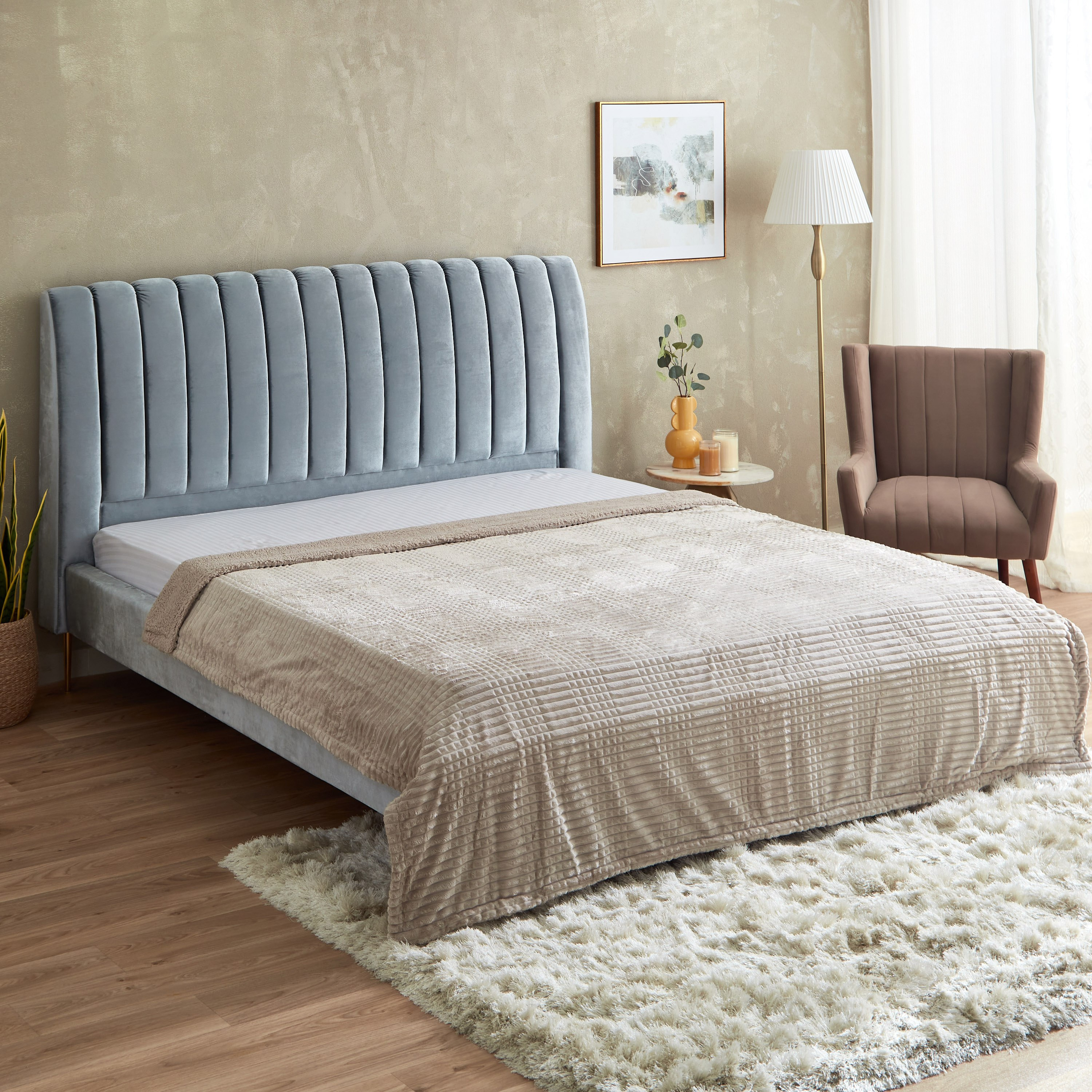 بطانية مزدوجة بطبقة مزدوجة من ألبس - 150x200 سم-hbxhomeware-hbxbedroom-image-1