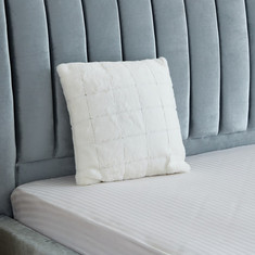 Lia Faux Fur Filled Cushion - 45x45 cms