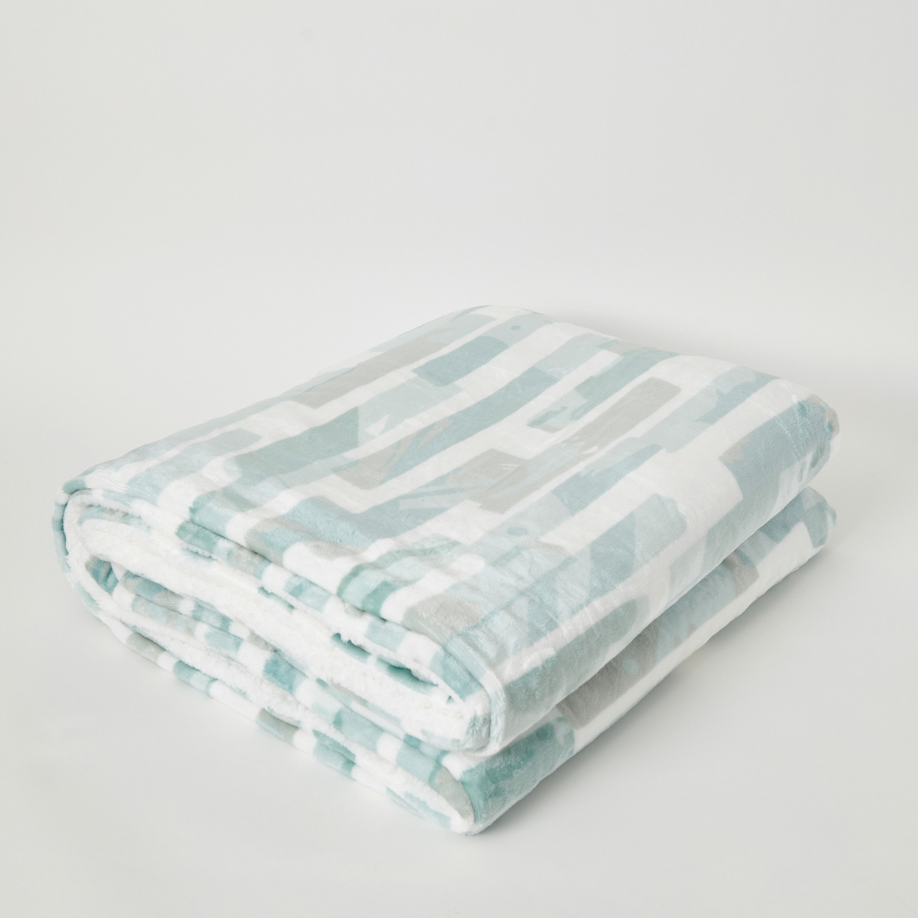 بطانية فلانيل شيربا كوين بطبعات ريكس من براكستون - 200x220  سم-hbxhomeware-hbxbedroom-image-8