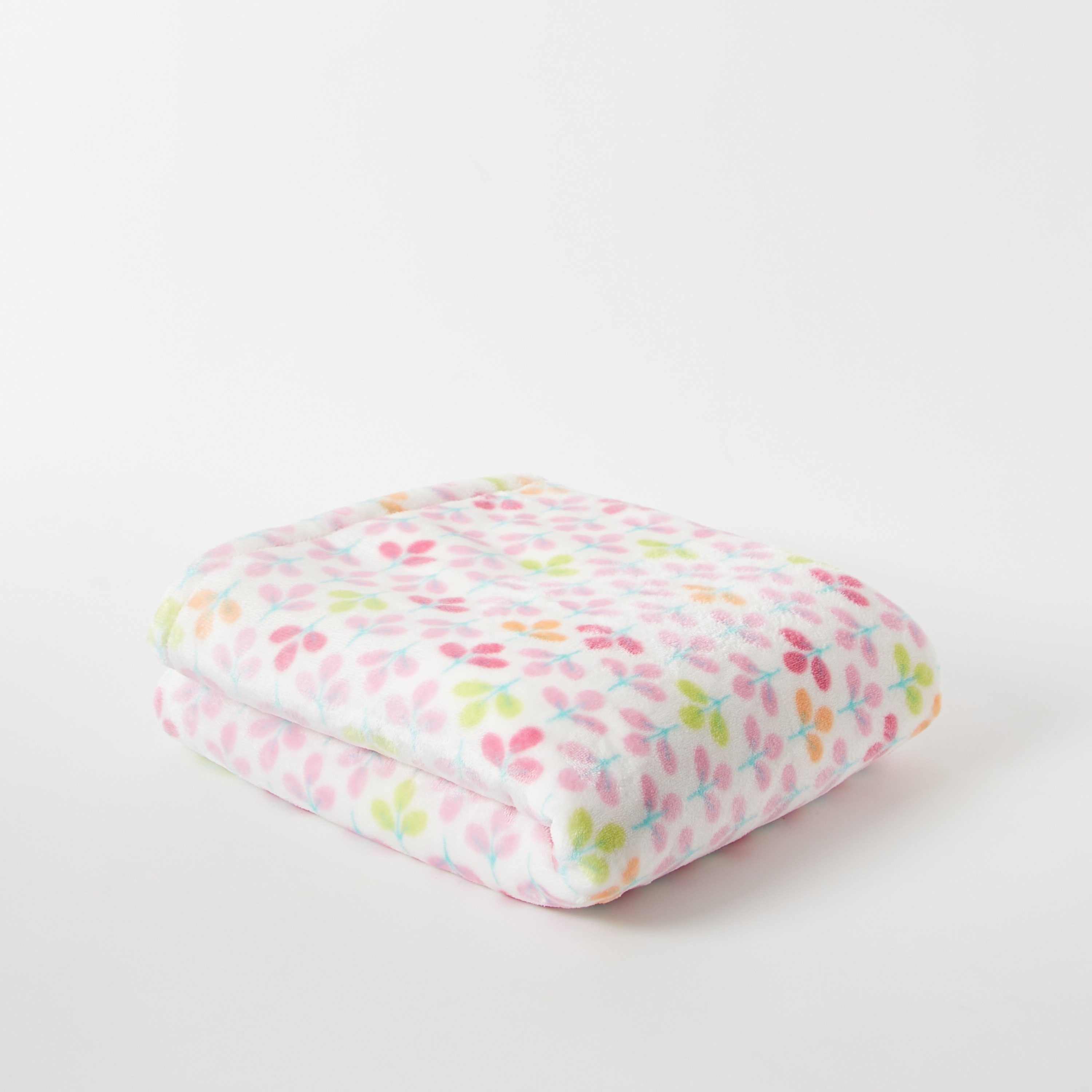Fleur Flannel and Sherpa Floral Blanket - 100x150 cm-hbxhomeware-hbxkidsandyouth-image-6