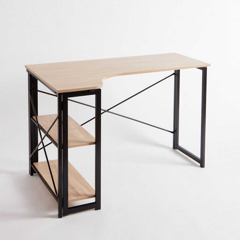 Urban Indi Left Facing Folding Corner Desk-Desks-image-9