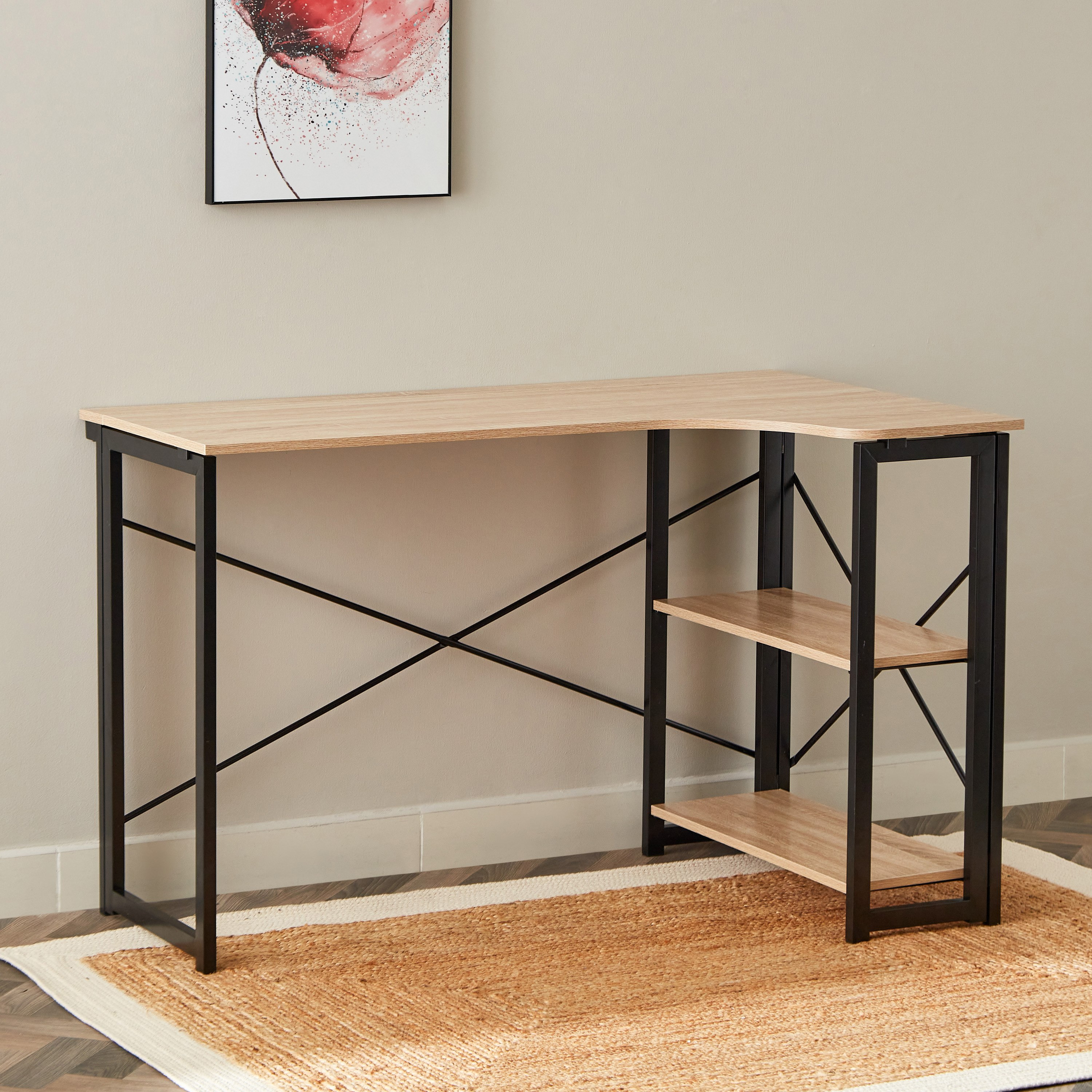 مكتب ركني يمين قابل للطي من أوربان إندي-hbxfurniture-office-desks-image-3