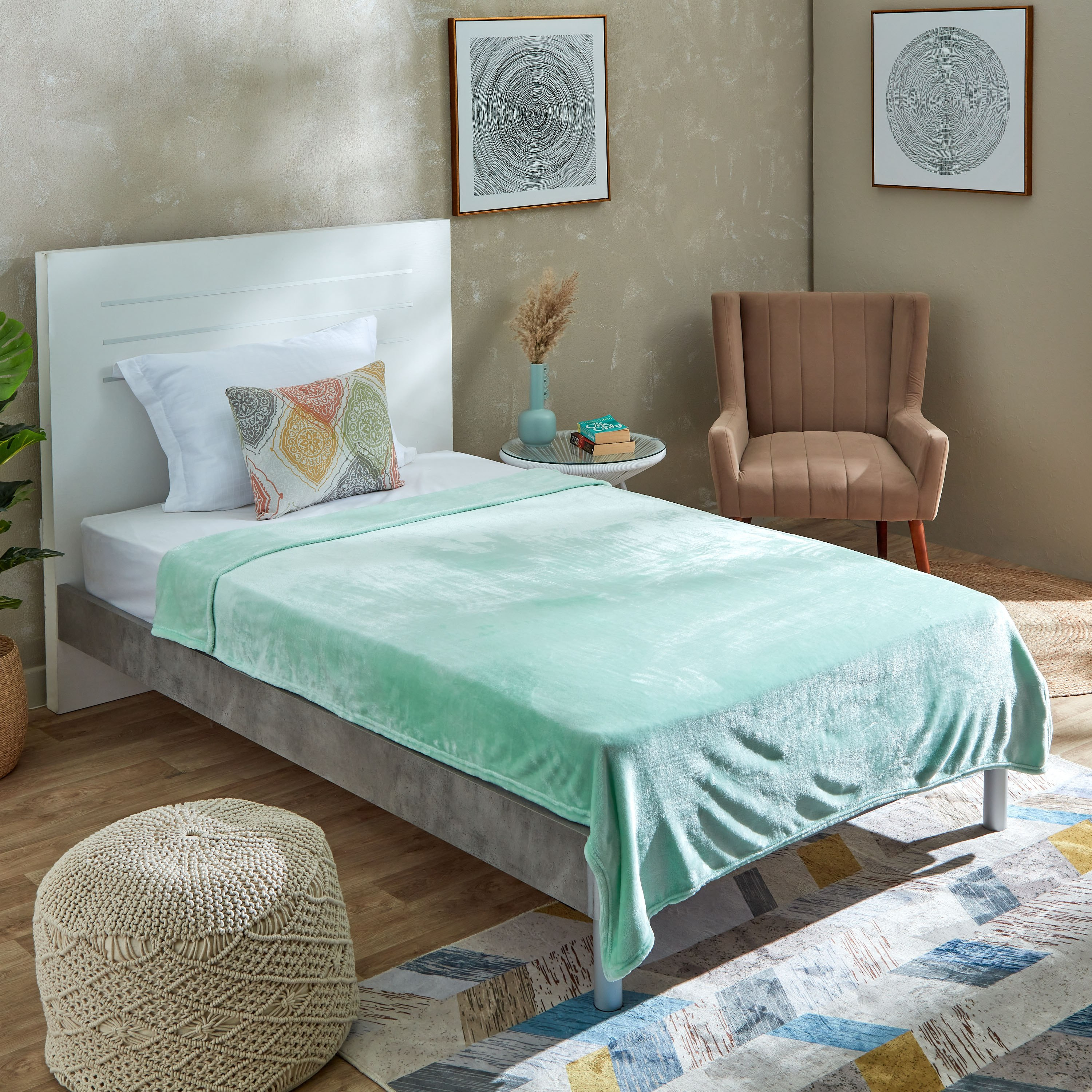 بطانية فلانيل مزدوجة سادة من نوفا - 200x140 سم-hbxhomeware-hbxbedroom-image-6