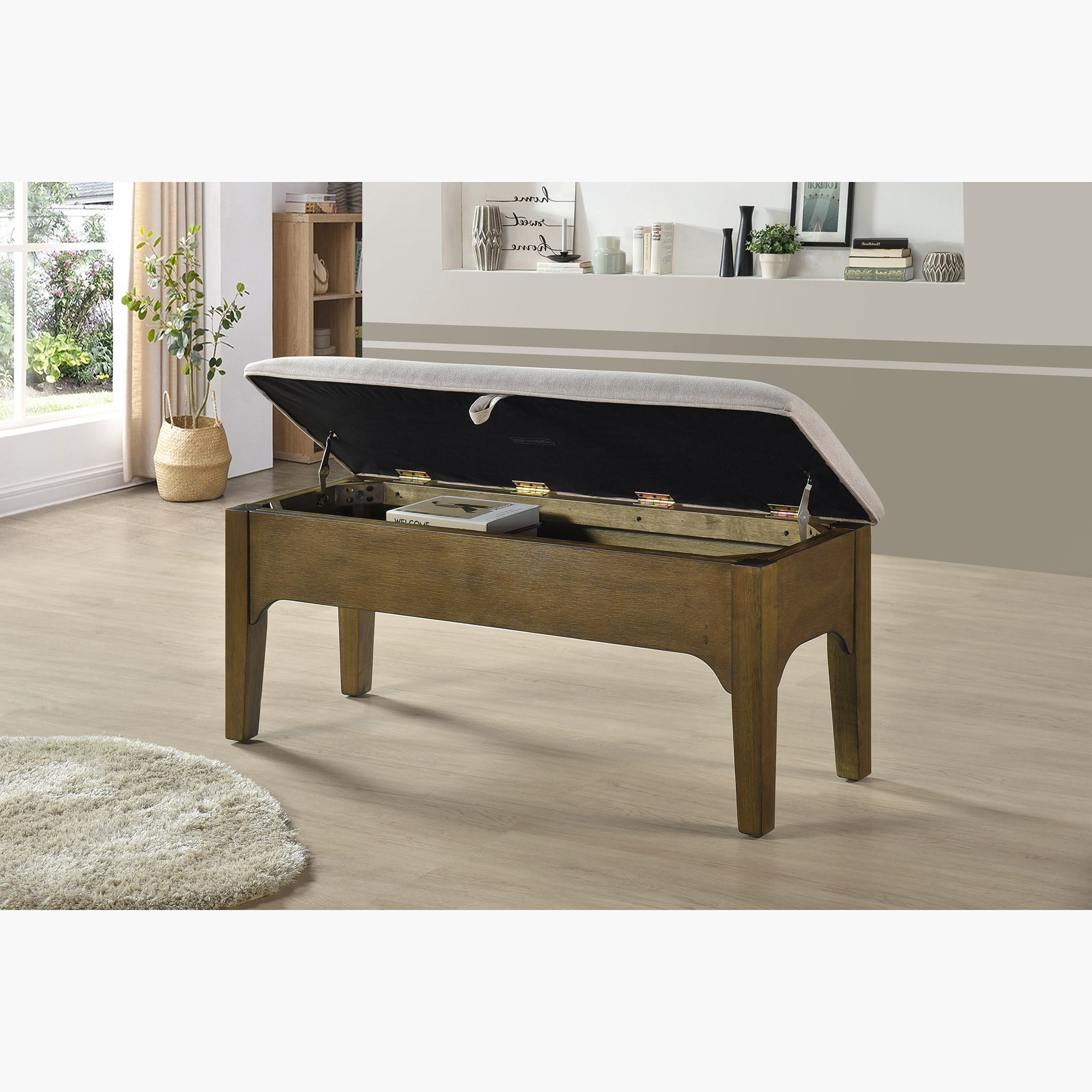 طقم سفرة 6 مقاعد مع مقعد بنش من موكا-hbxfurniture-diningtablesandsets-diningsets-sixseater-image-9