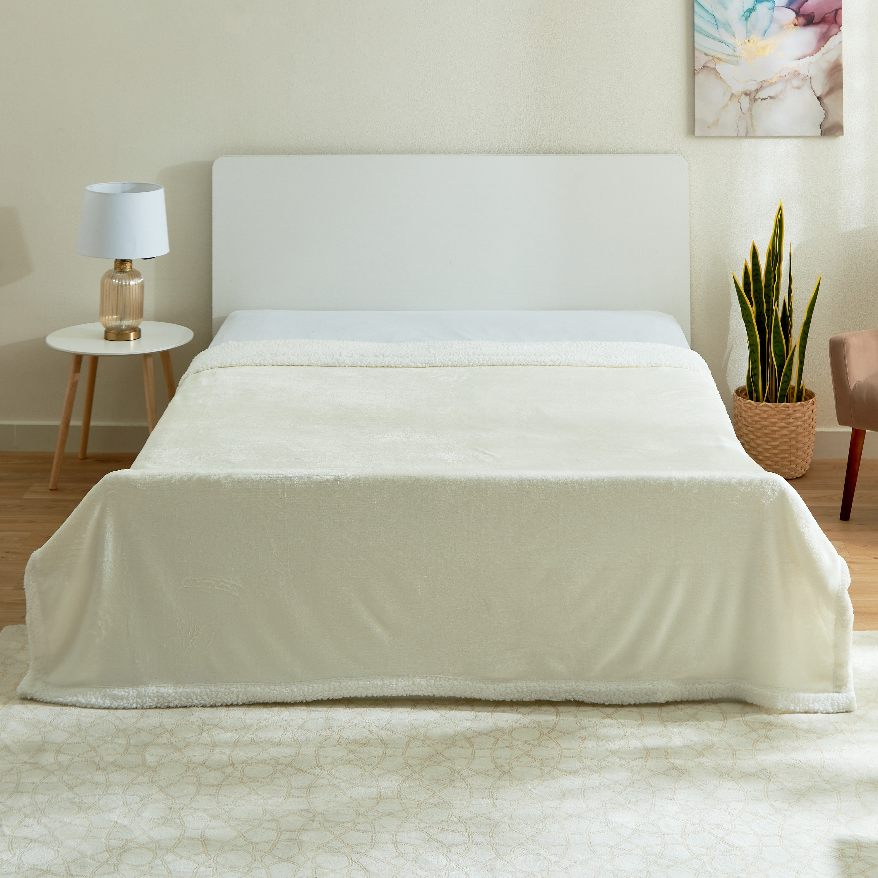 بطانية كوين بطبقة مزدوجة من لوكسوت - 220x200 سم-hbxhomeware-hbxbedroom-image-2