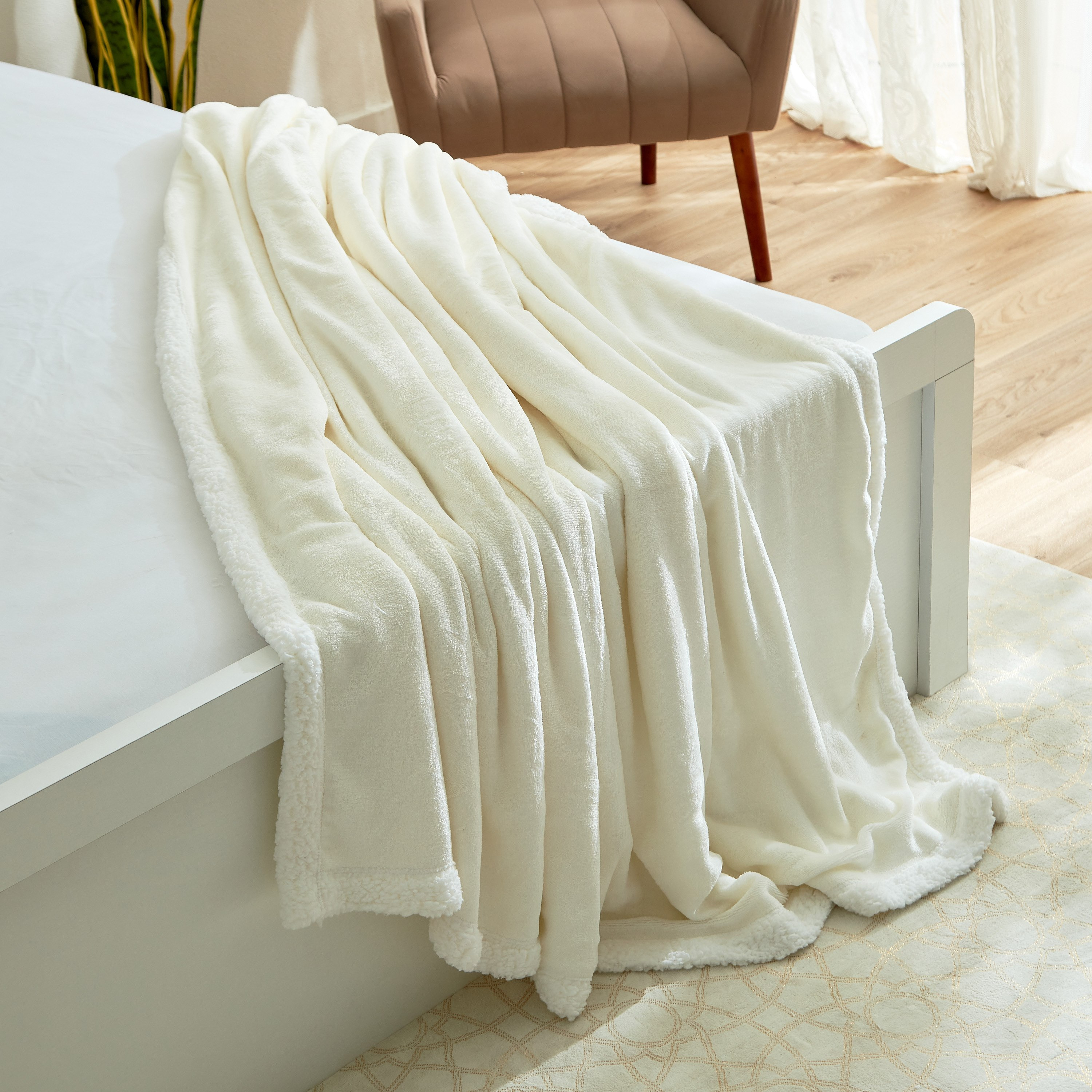 بطانية كوين بطبقة مزدوجة من لوكسوت - 220x200 سم-hbxhomeware-hbxbedroom-image-4
