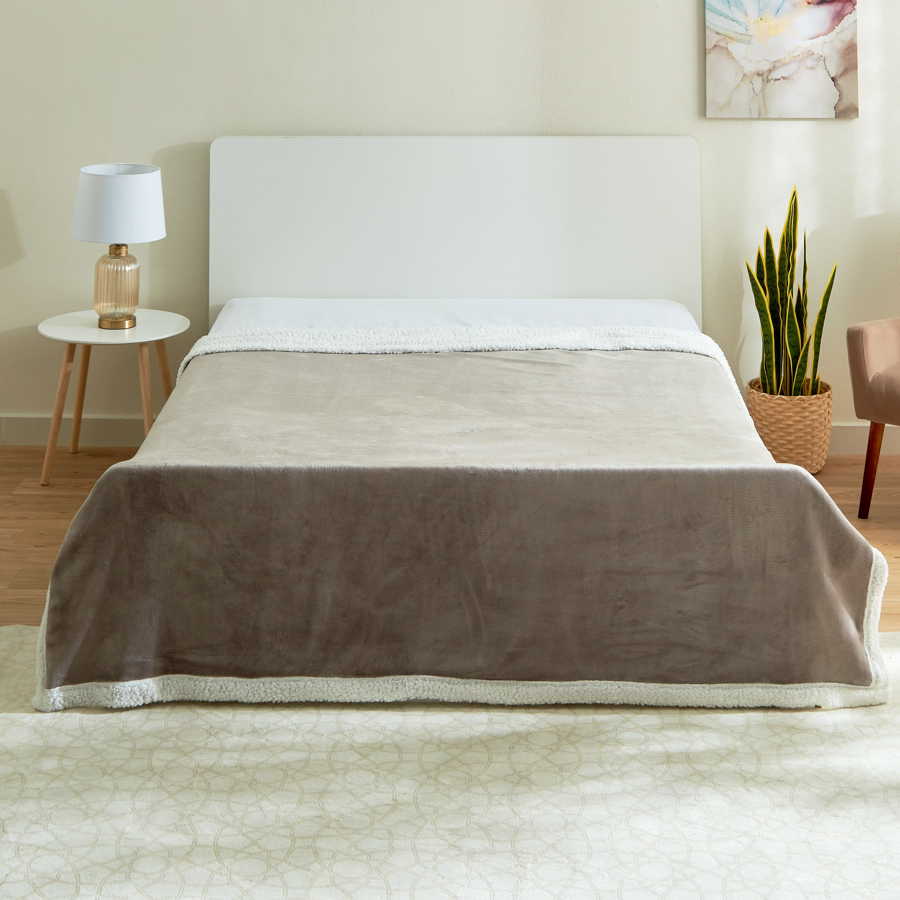 بطانية كوين بطبقة مزدوجة من لوكسوت - 220x200 سم-hbxhomeware-hbxbedroom-image-2