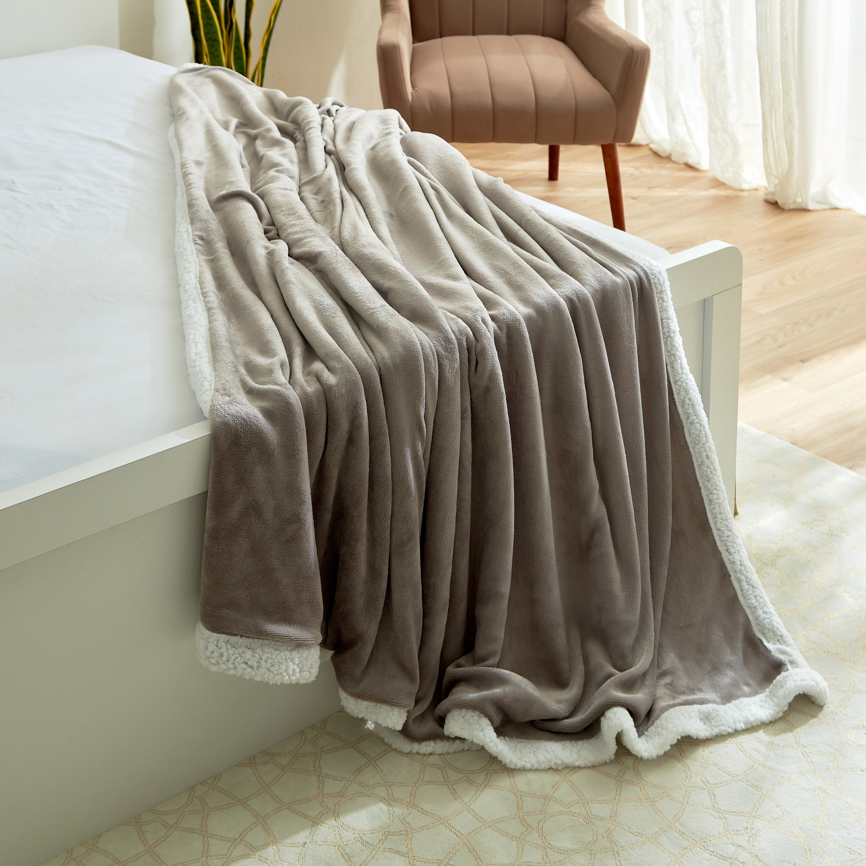 بطانية كوين بطبقة مزدوجة من لوكسوت - 220x200 سم-hbxhomeware-hbxbedroom-image-4