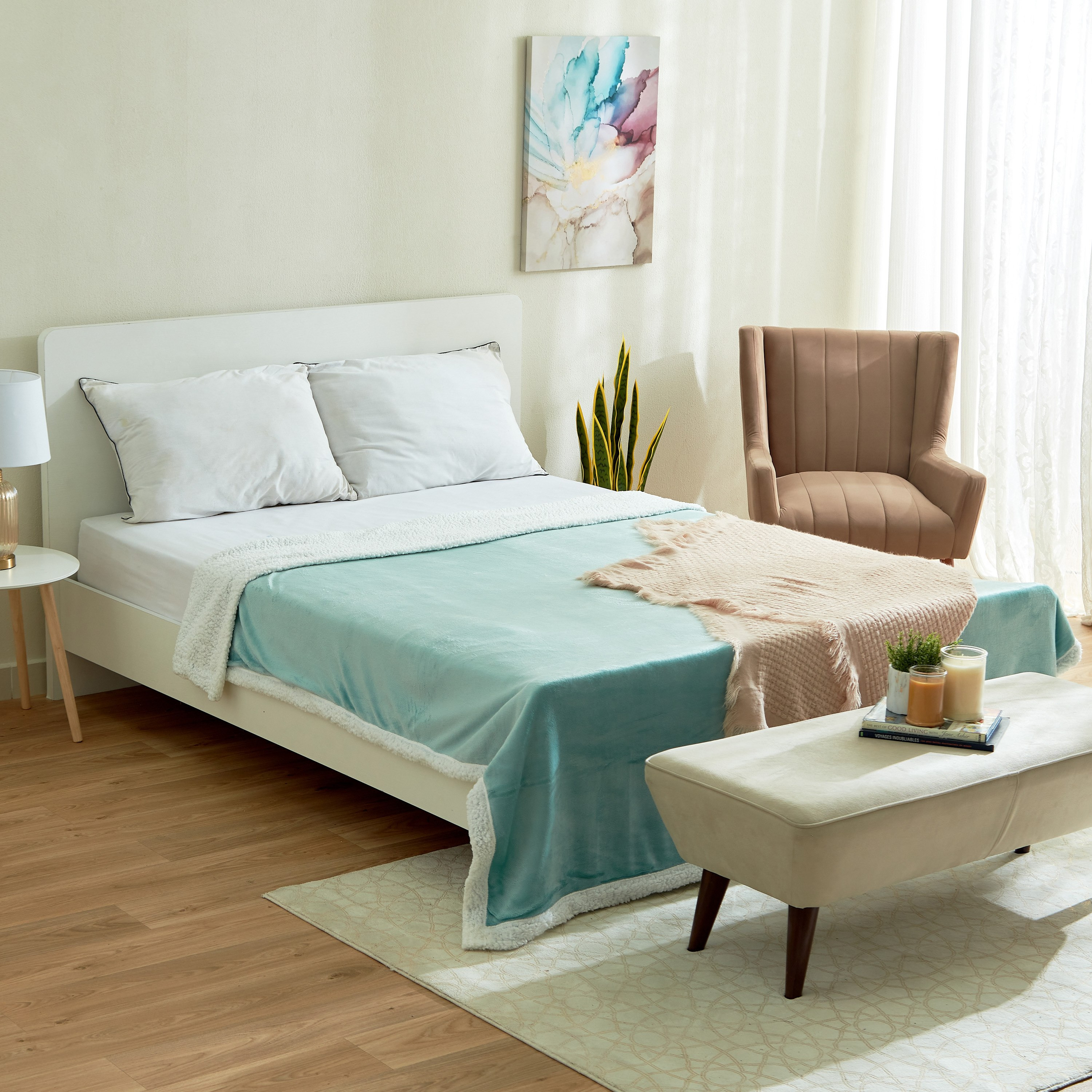 بطانية كوين بطبقة مزدوجة من لوكسوت - 220x200 سم-hbxhomeware-hbxbedroom-image-6