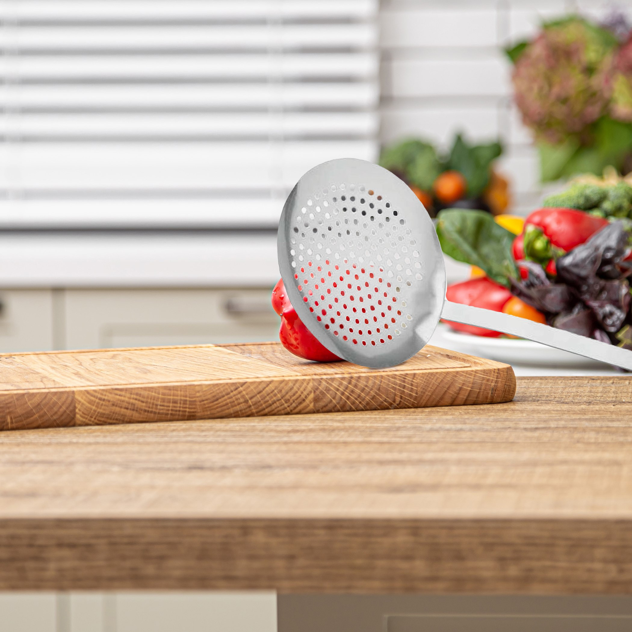 مقشدة ستانليس ستيل من تريندي - 35x11x11 سم-hbxhomeware-hbxkitchen-image-1