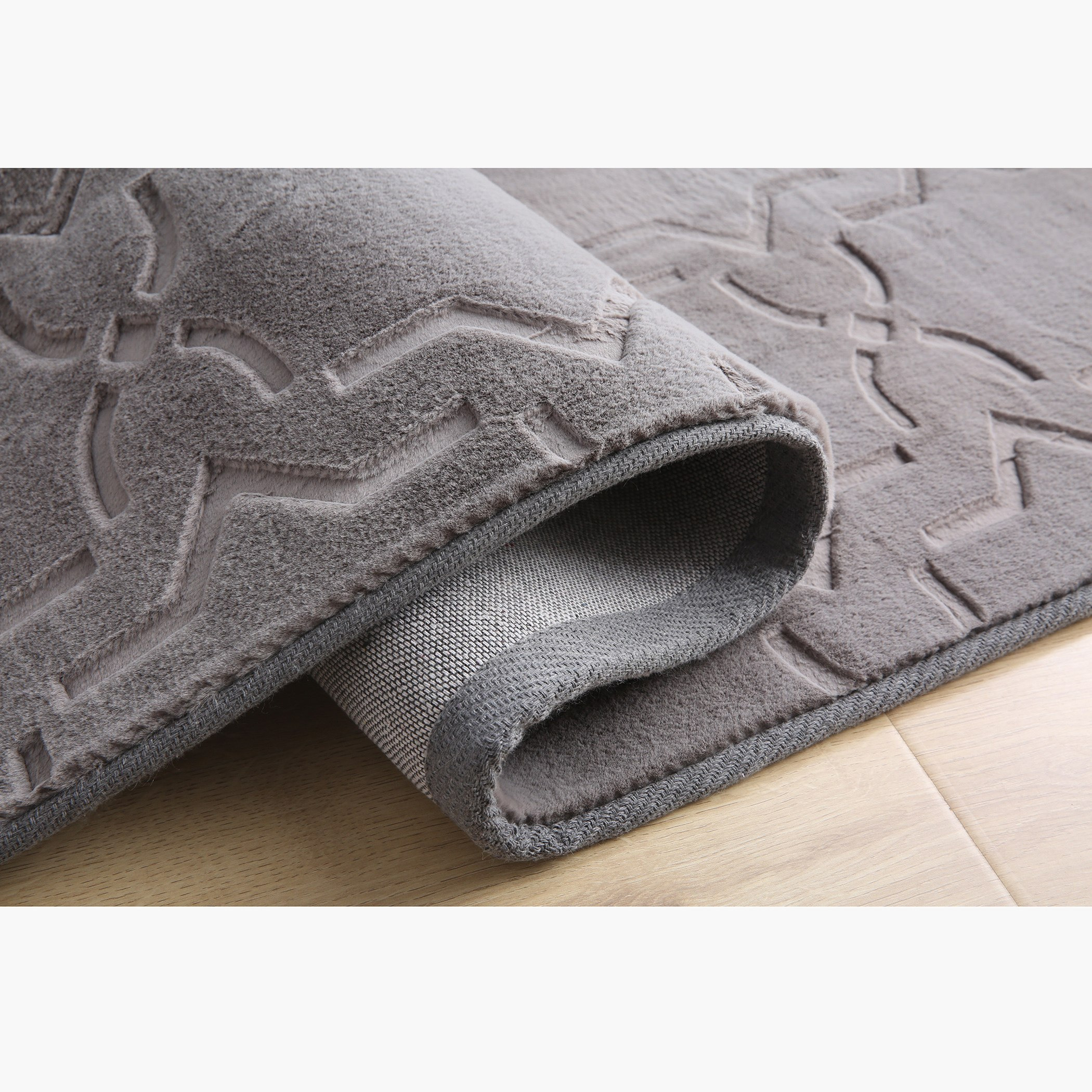 سجادة فرو أرنب منقوشة لاتيس من نويلا - 150x60 سم-hbxdecorandfurnishings-floorcoverings-rugs-image-4
