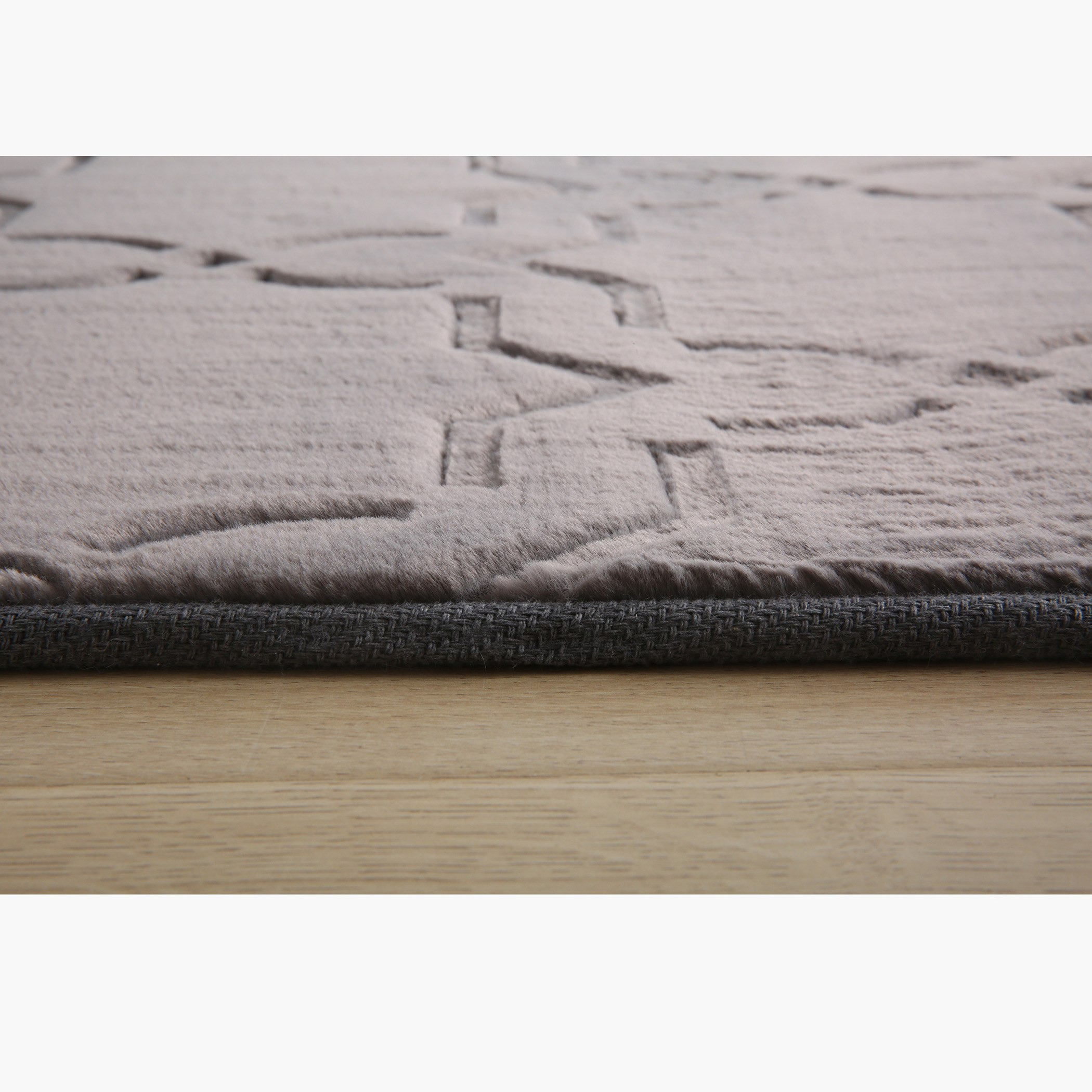 سجادة فرو أرنب منقوشة لاتيس من نويلا - 110x160 سم-hbxdecorandfurnishings-floorcoverings-rugs-image-4