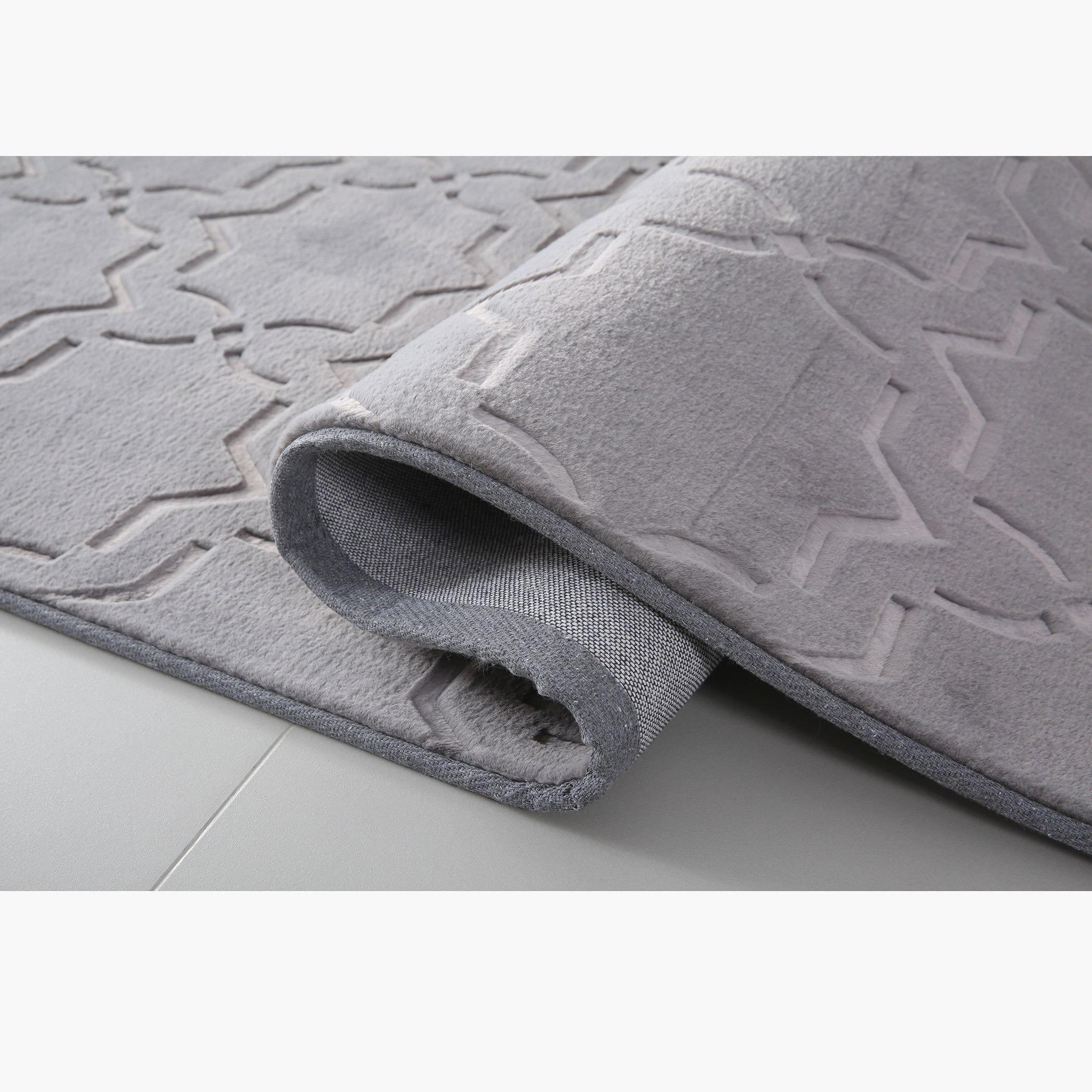 سجادة فرو أرنب منقوشة لاتيس من نويلا - 150x200 سم-hbxdecorandfurnishings-floorcoverings-rugs-image-4