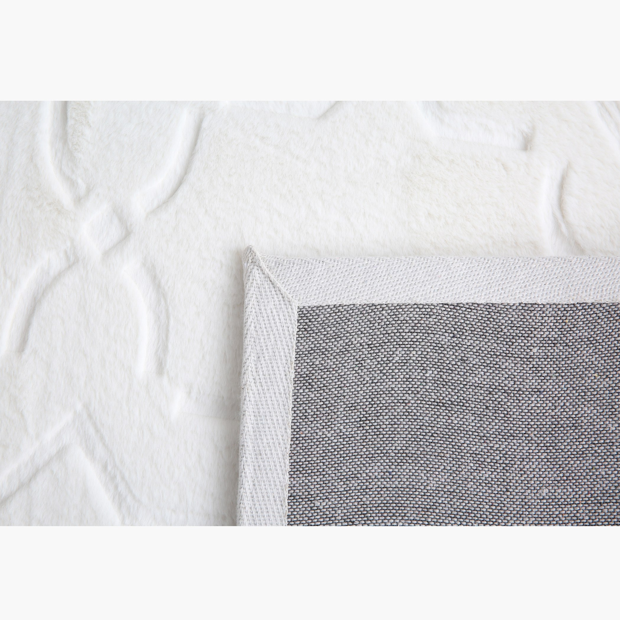 سجادة فرو أرنب منقوش لاتيس من نويلا - 60x150 سم-hbxdecorandfurnishings-floorcoverings-rugs-image-5