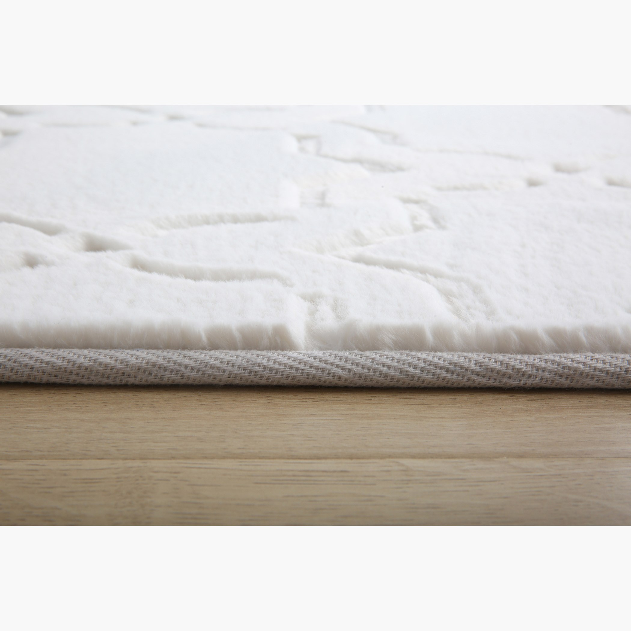 سجادة فرو أرنب منقوش لاتيس من نويلا - 110x160 سم-hbxdecorandfurnishings-floorcoverings-rugs-image-3