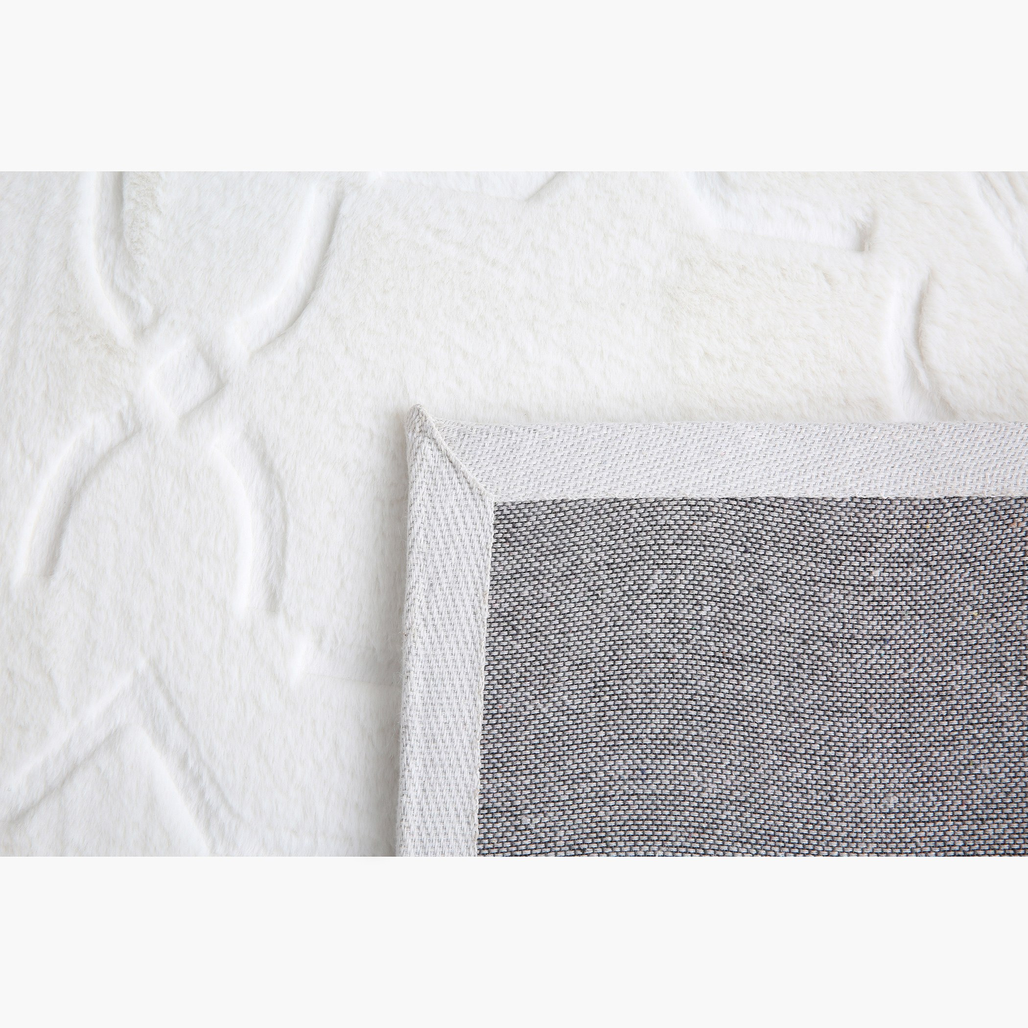 سجادة فرو أرنب منقوش لاتيس من نويلا - 110x160 سم-hbxdecorandfurnishings-floorcoverings-rugs-image-5