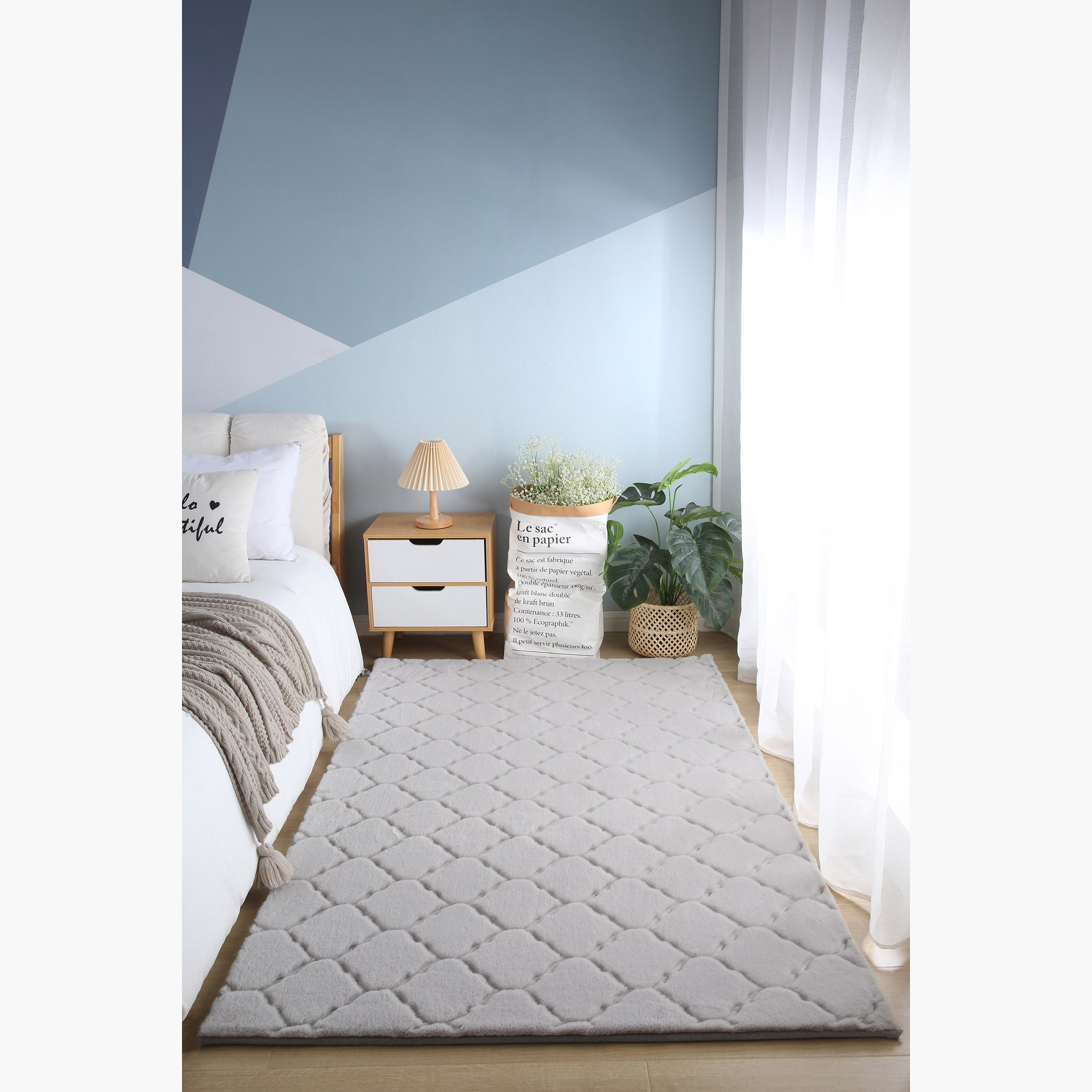 سجادة فرو أرنب من سيون - 110x160 سم-hbxdecorandfurnishings-floorcoverings-rugs-image-1