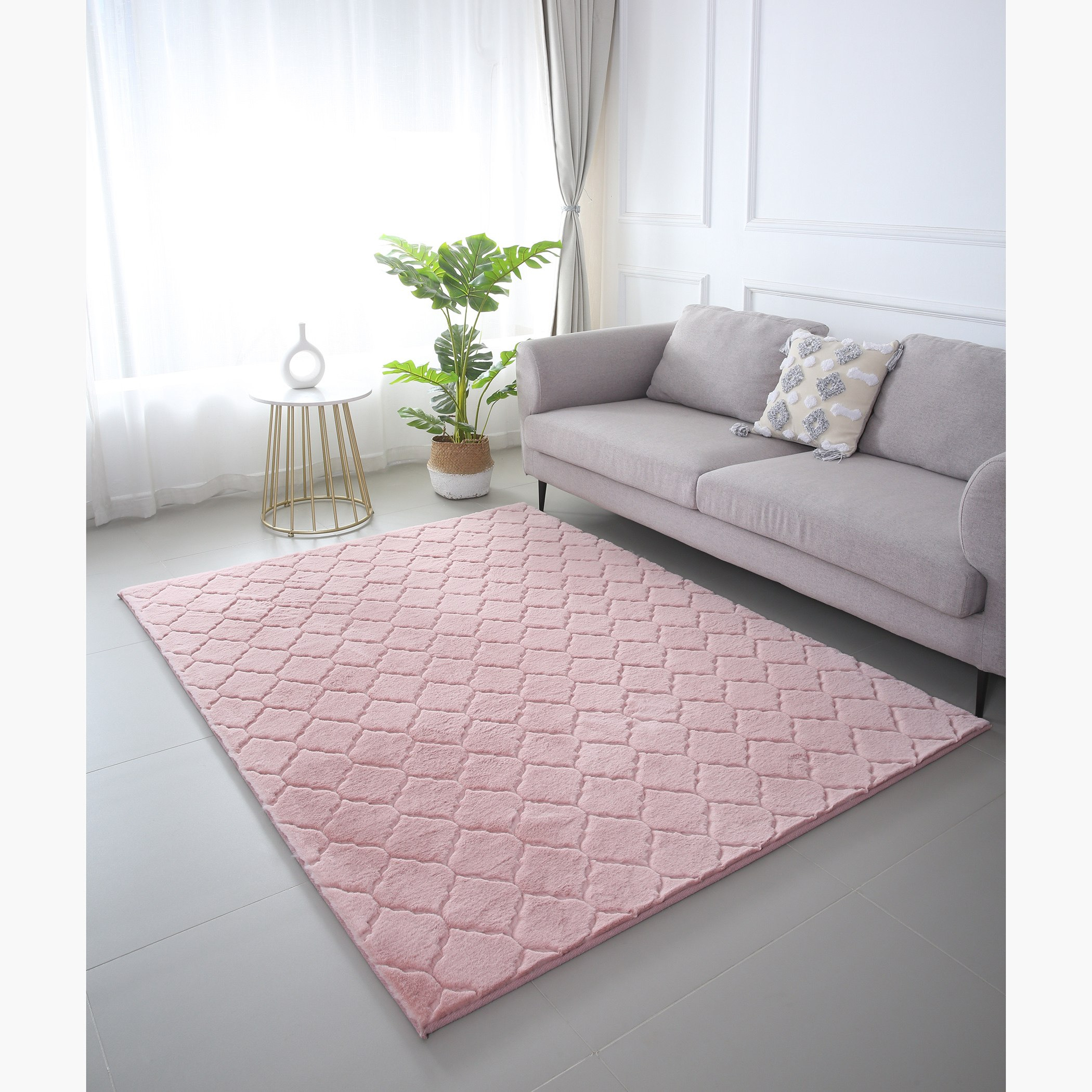 سجادة فرو أرنب من سيون - 150x200 سم-hbxdecorandfurnishings-floorcoverings-rugs-image-1