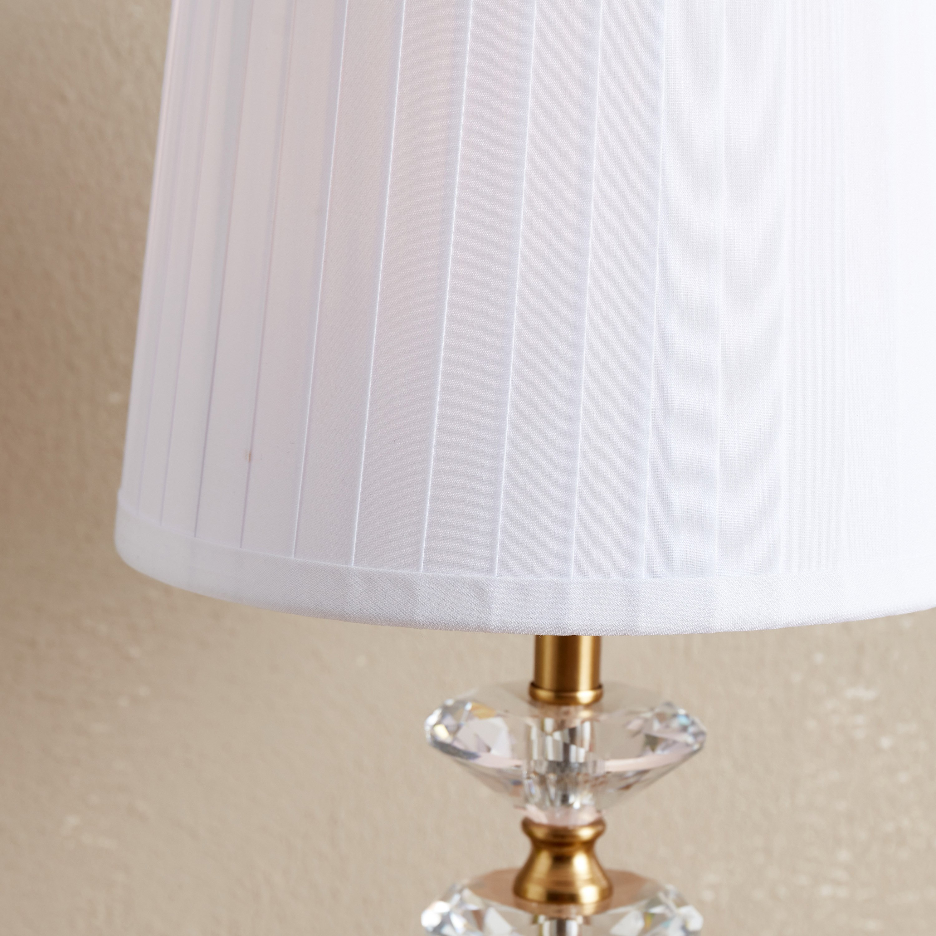 مصباح طاولة كريستال من كروما - 25x25x47 سم-hbxlivingroom-lighting-tablelamps-image-3