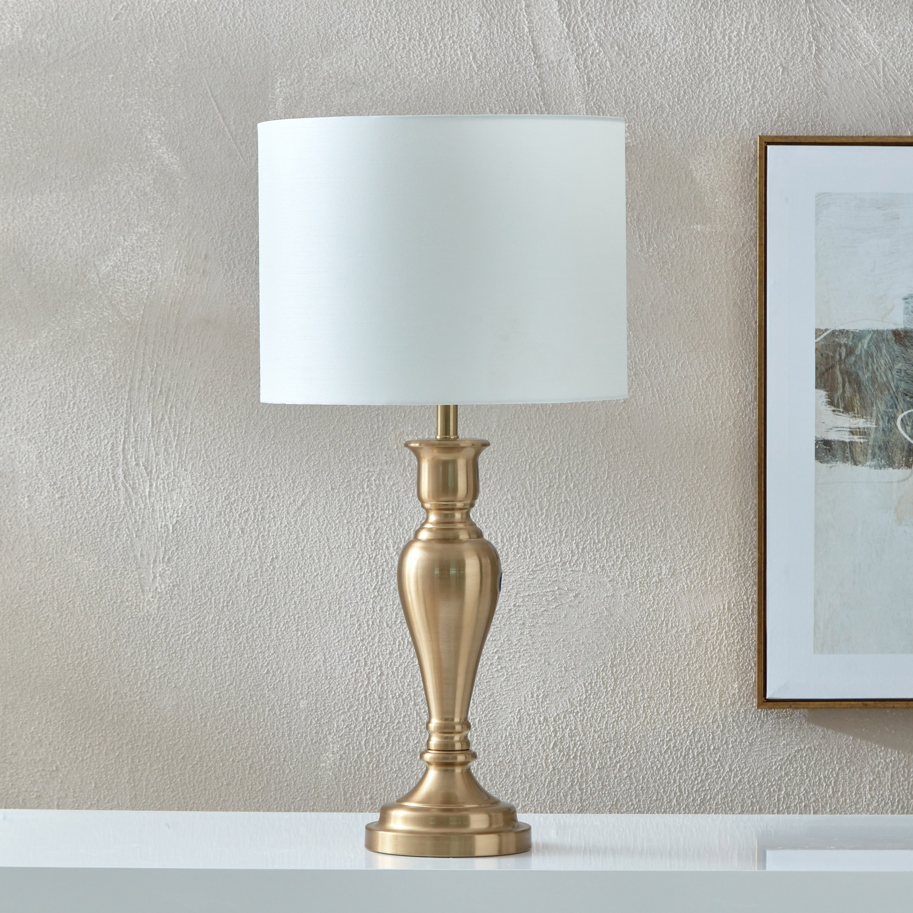Croma Metal Table Lamp - 33x33x66 cm-hbxlivingroom-lighting-tablelamps-image-1