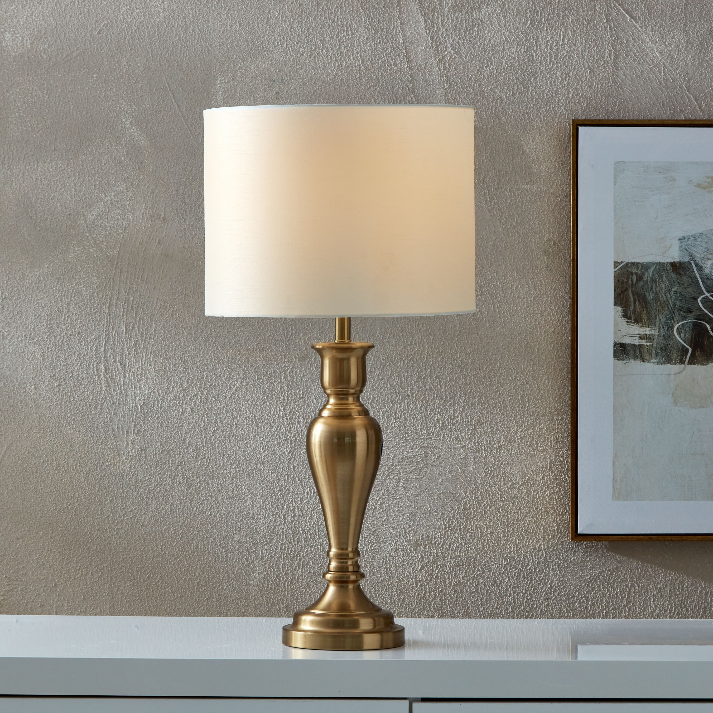 Croma Metal Table Lamp - 33x33x66 cm-hbxlivingroom-lighting-tablelamps-image-2