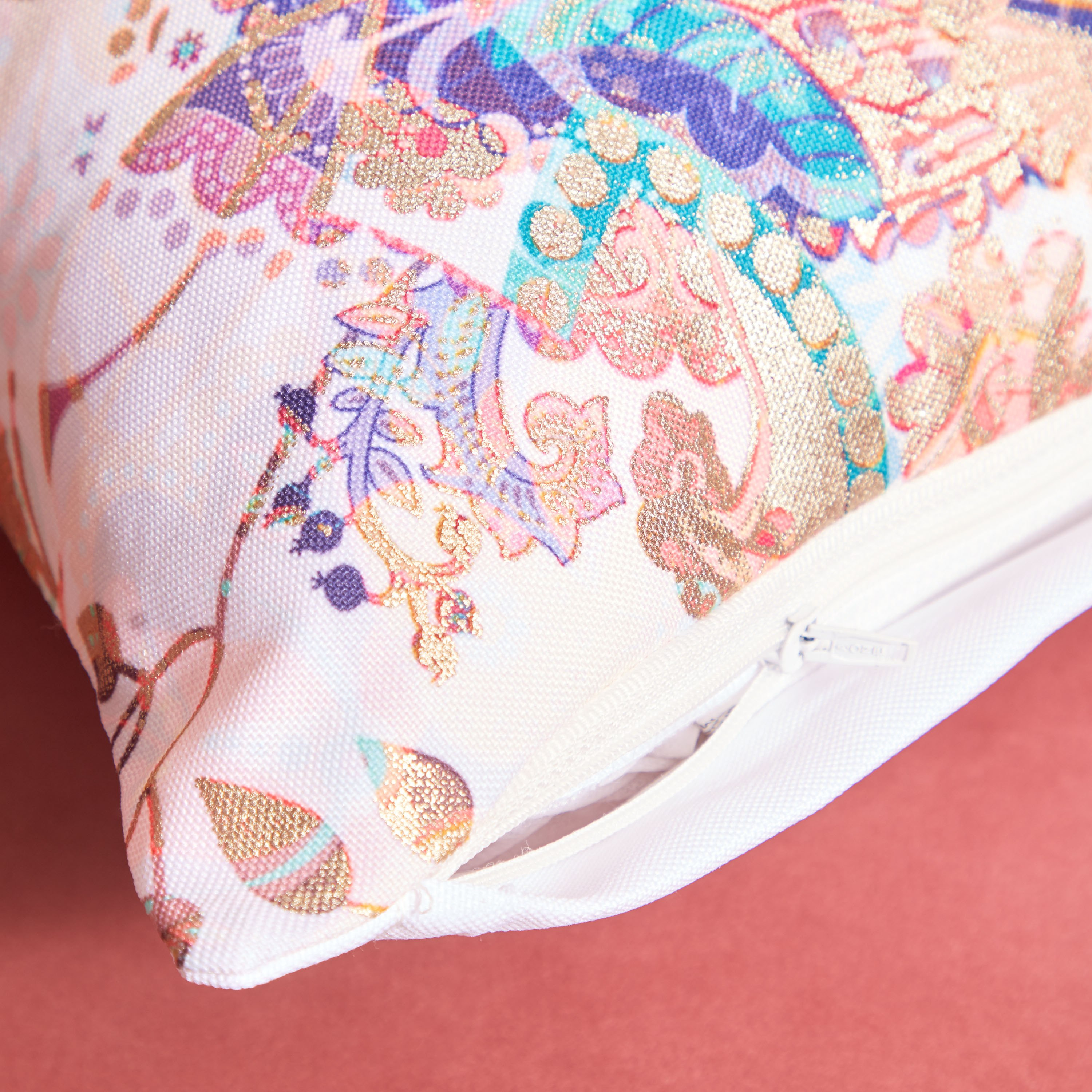 Paisley Print Cushion Cover - 40x40 cm-hbxhomeware-cushionsandcovers-cushioncovers-image-3