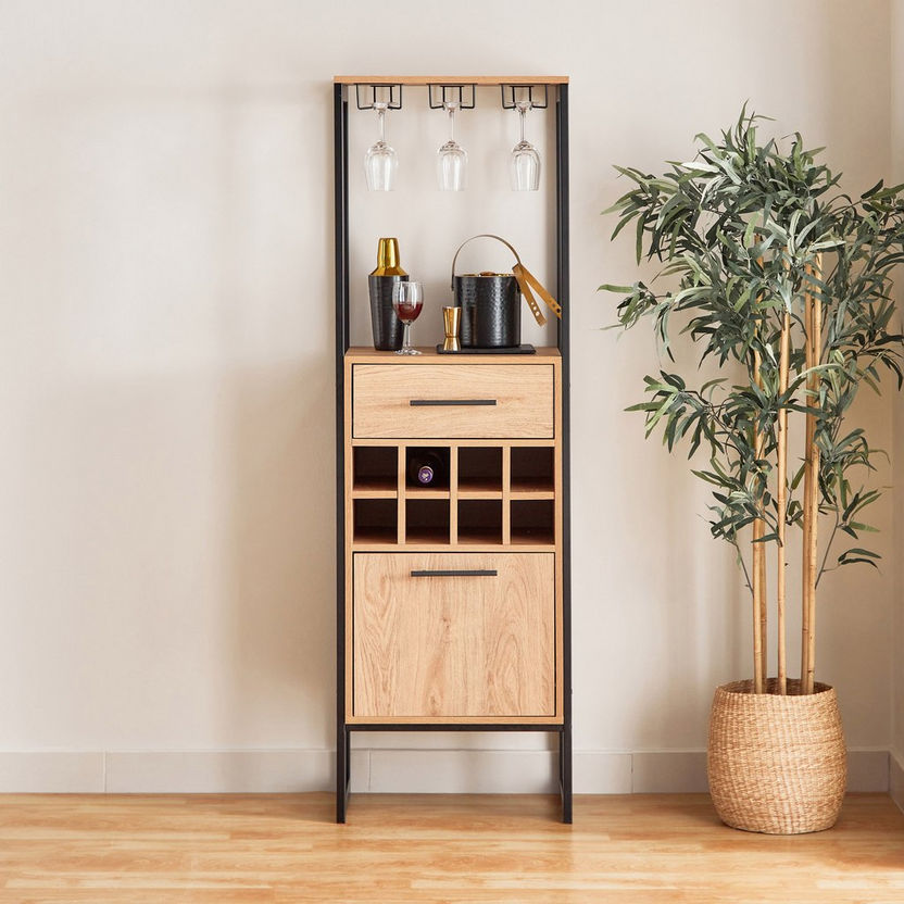 Urban Tall Bar Cabinet-Coffee Bar Counters and Stools-image-1