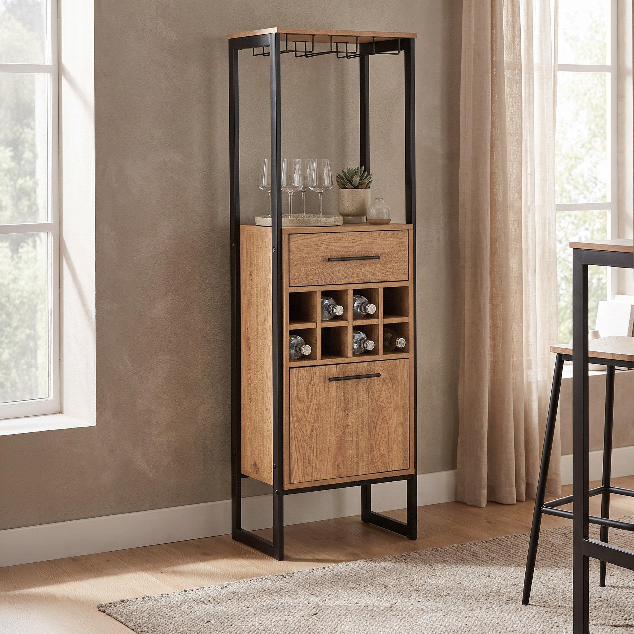 Urban Tall Bar Cabinet-hbxfurniture-diningroom-barcountersandbarstools-image-1