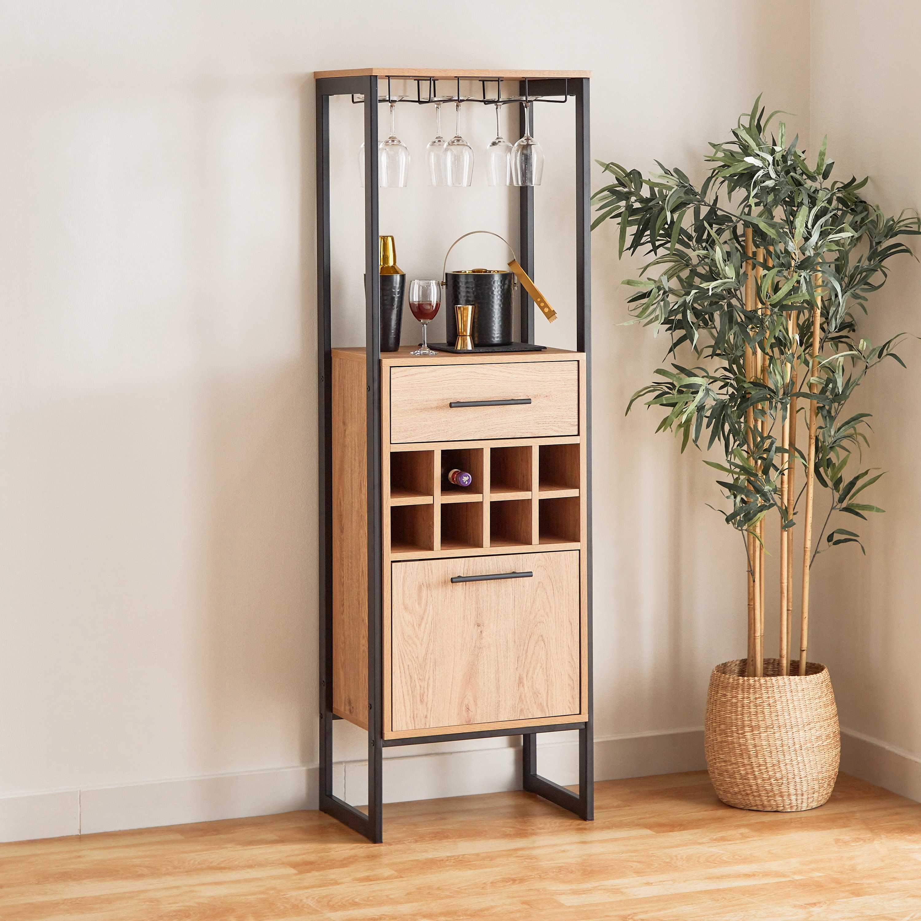 Urban Tall Bar Cabinet-hbxfurniture-diningroom-barcountersandbarstools-image-2