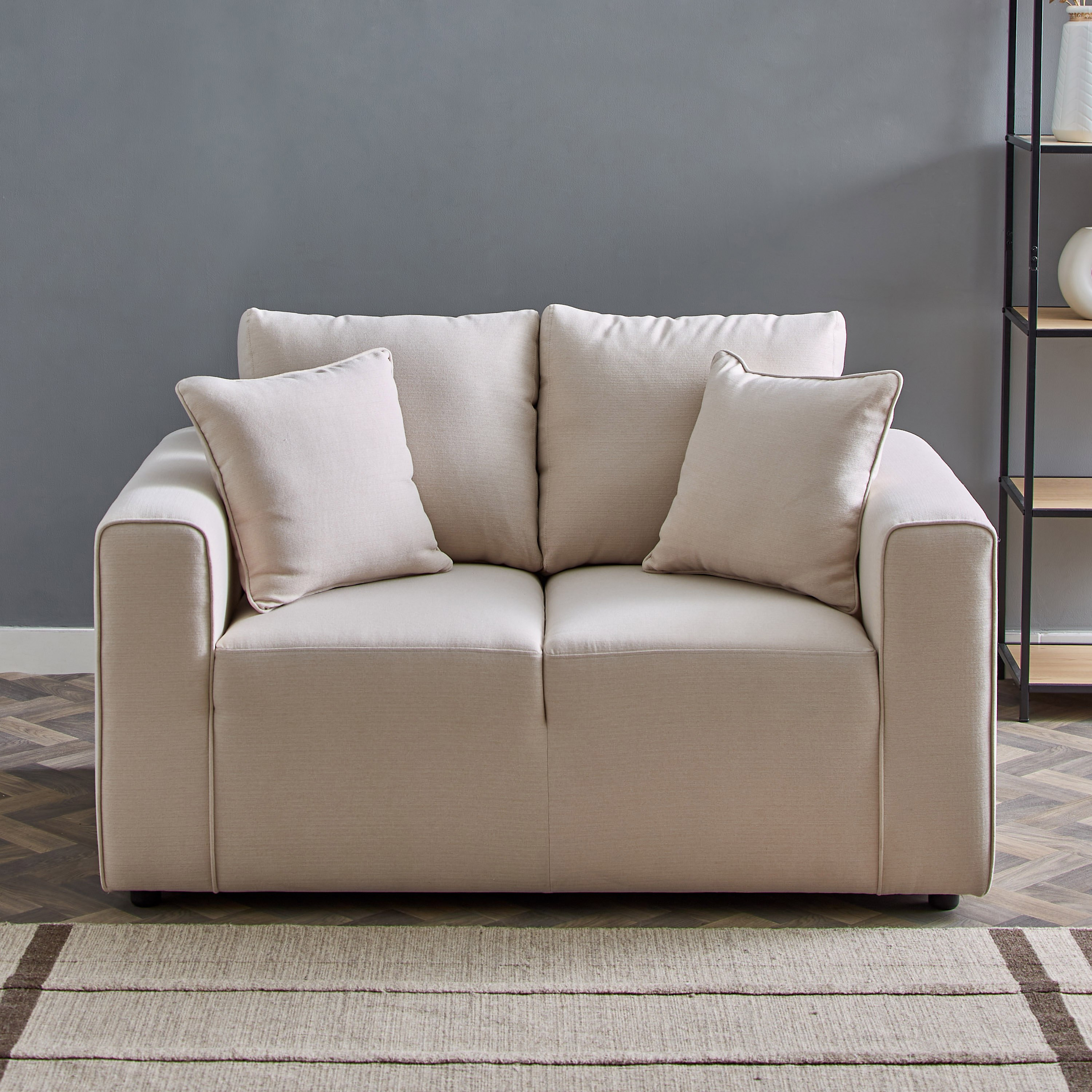 كنبة مقعدين قماش مع وسادتين من سيدونا-hbxlivingroom-sofasandarmchairs-sofas-image-1